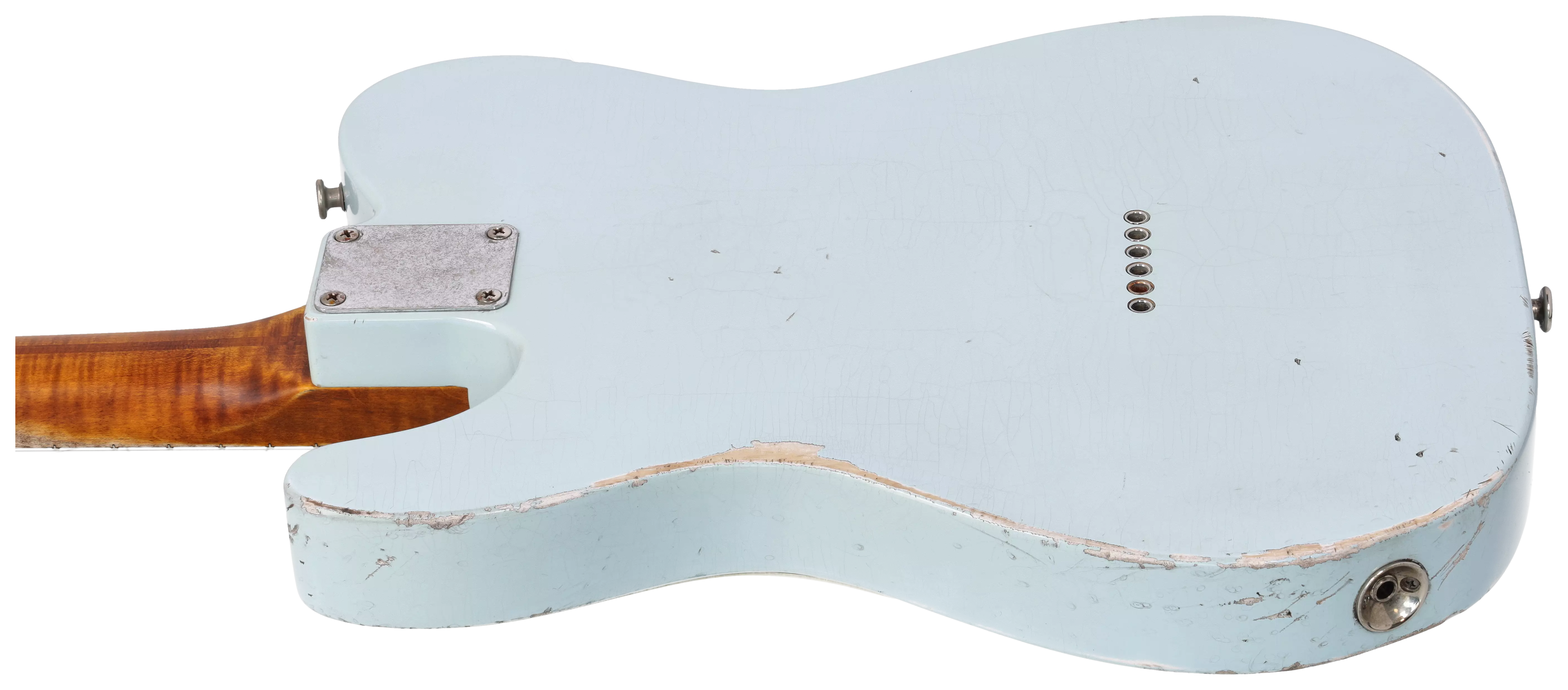 Haar Traditional T Aged MN Sonic Blue Swamp Ash#2 8