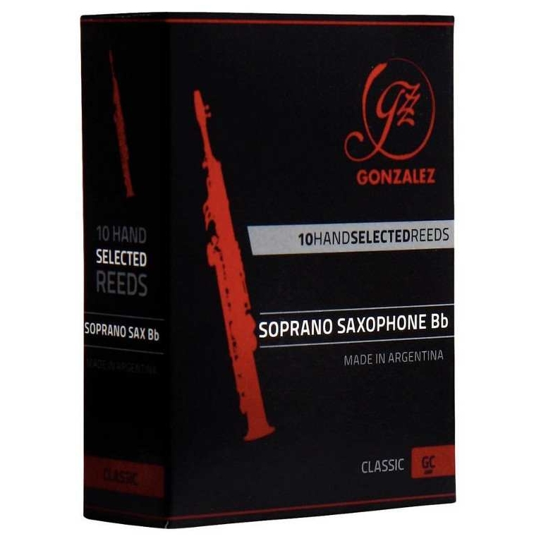 Gonzalez Classic 3,0 Sopransaxophon 10er Pack