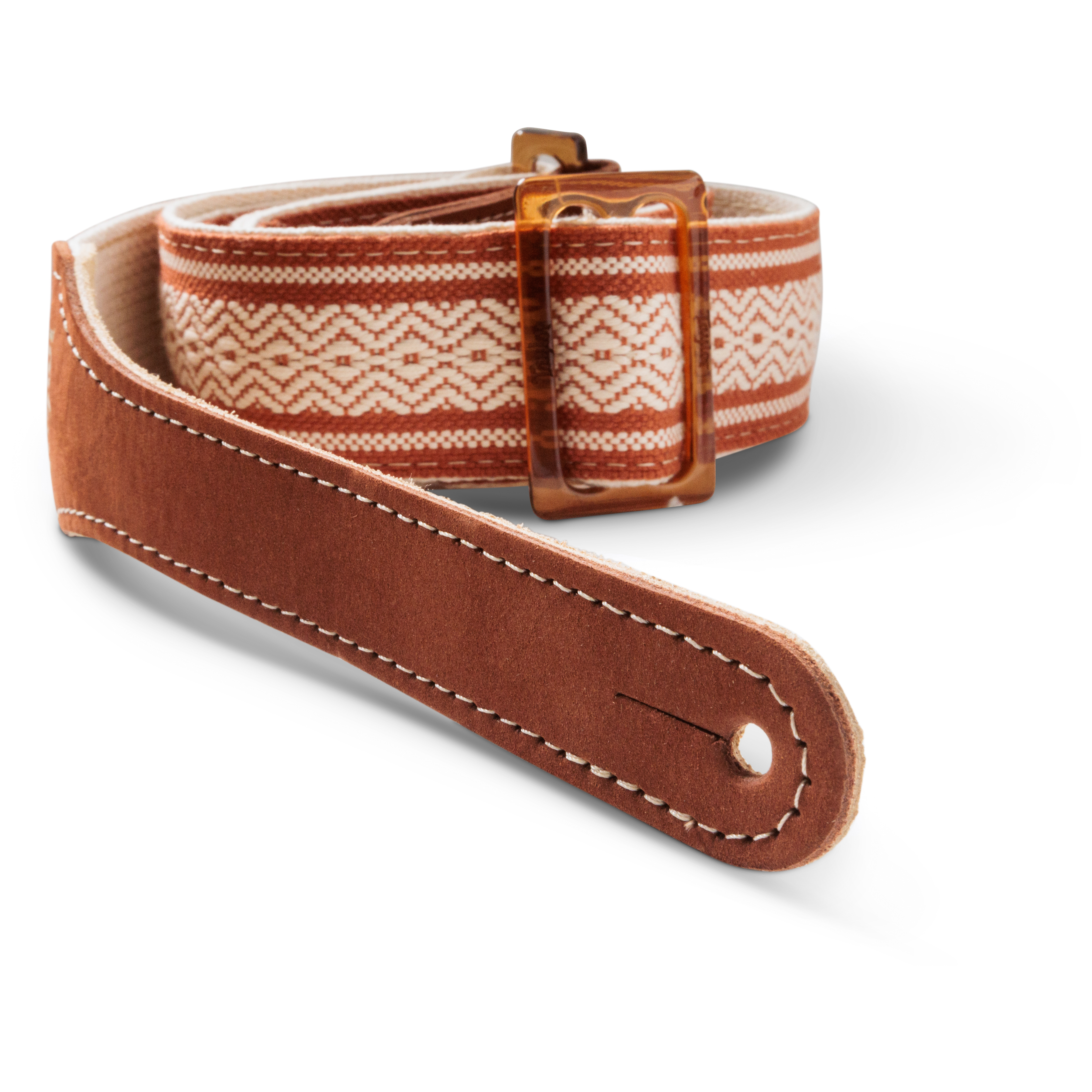Taylor Academy Strap White/Brown 1