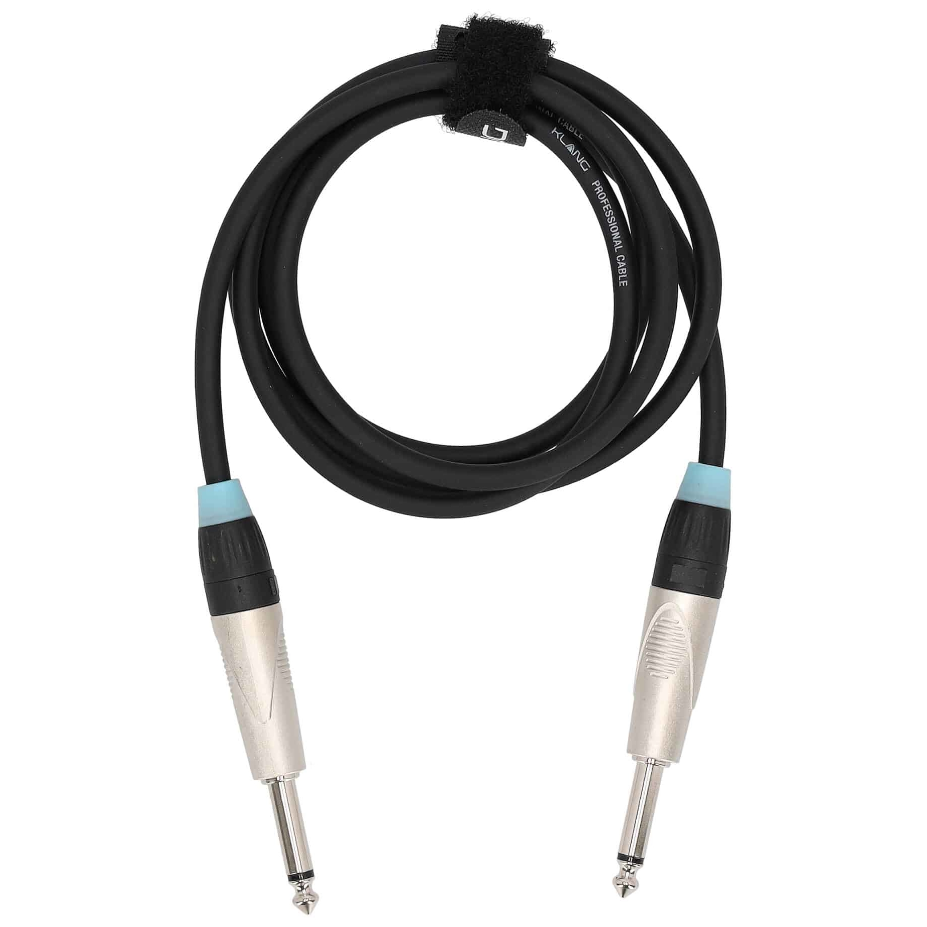 Klang - Klang Instrumentenkabel PRO 6,3mm Klinke, mono - 6,3mm Klinke, mono, 1,5 Meter