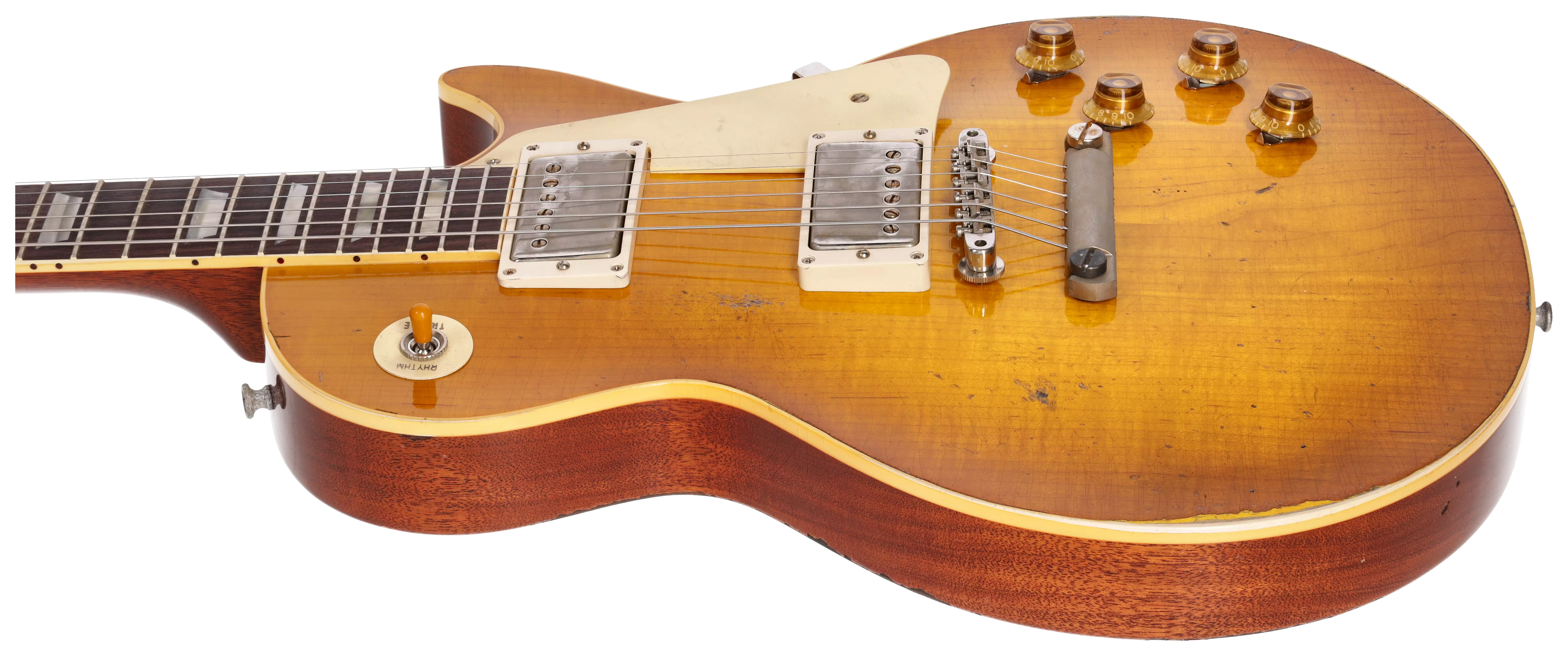 Gibson 1958 Les Paul Standard Reissue Murphy Lab Heavy Aged Lemon Burst #2 5