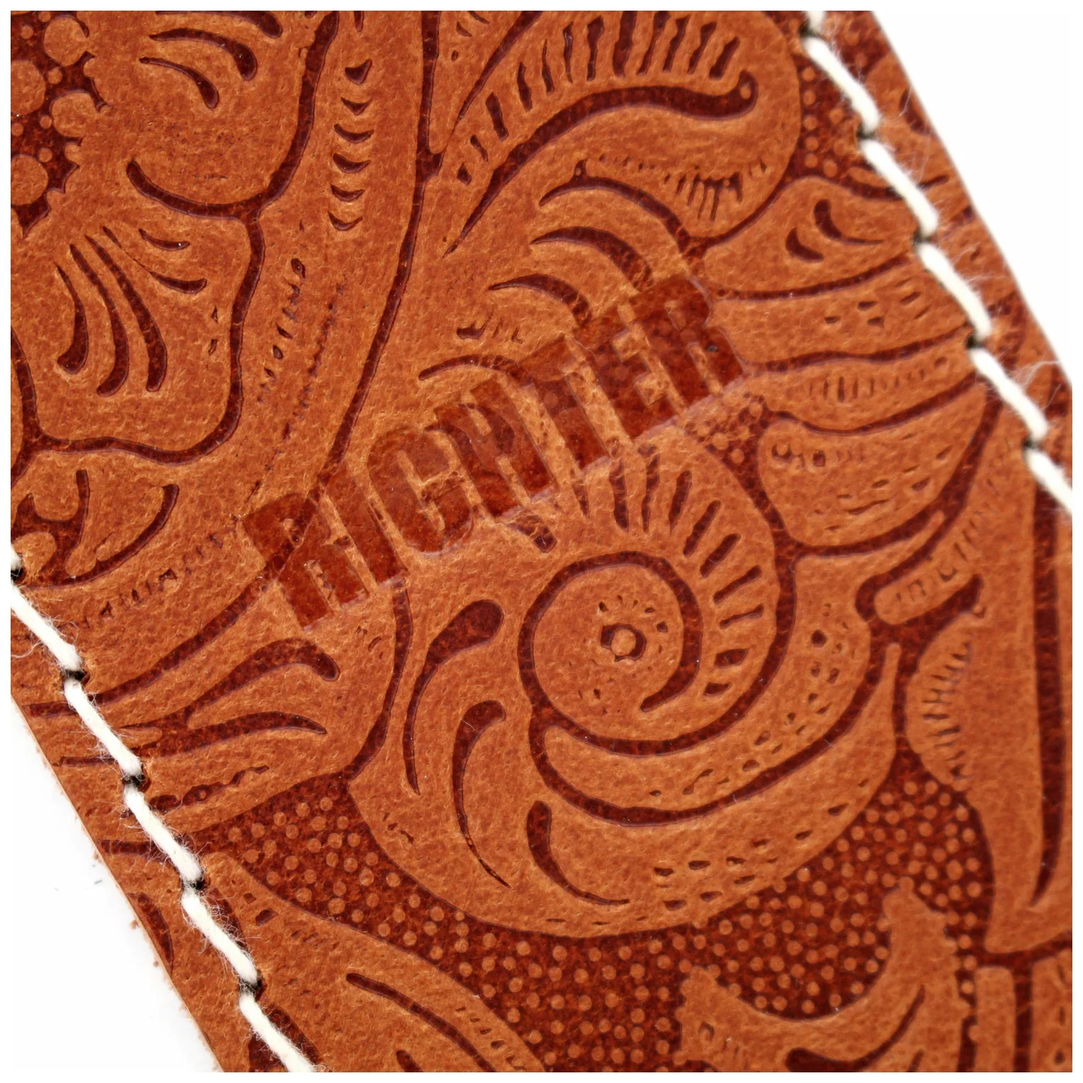 Richter Raw II Concho Gitarrengurt Western Rose Tan 5