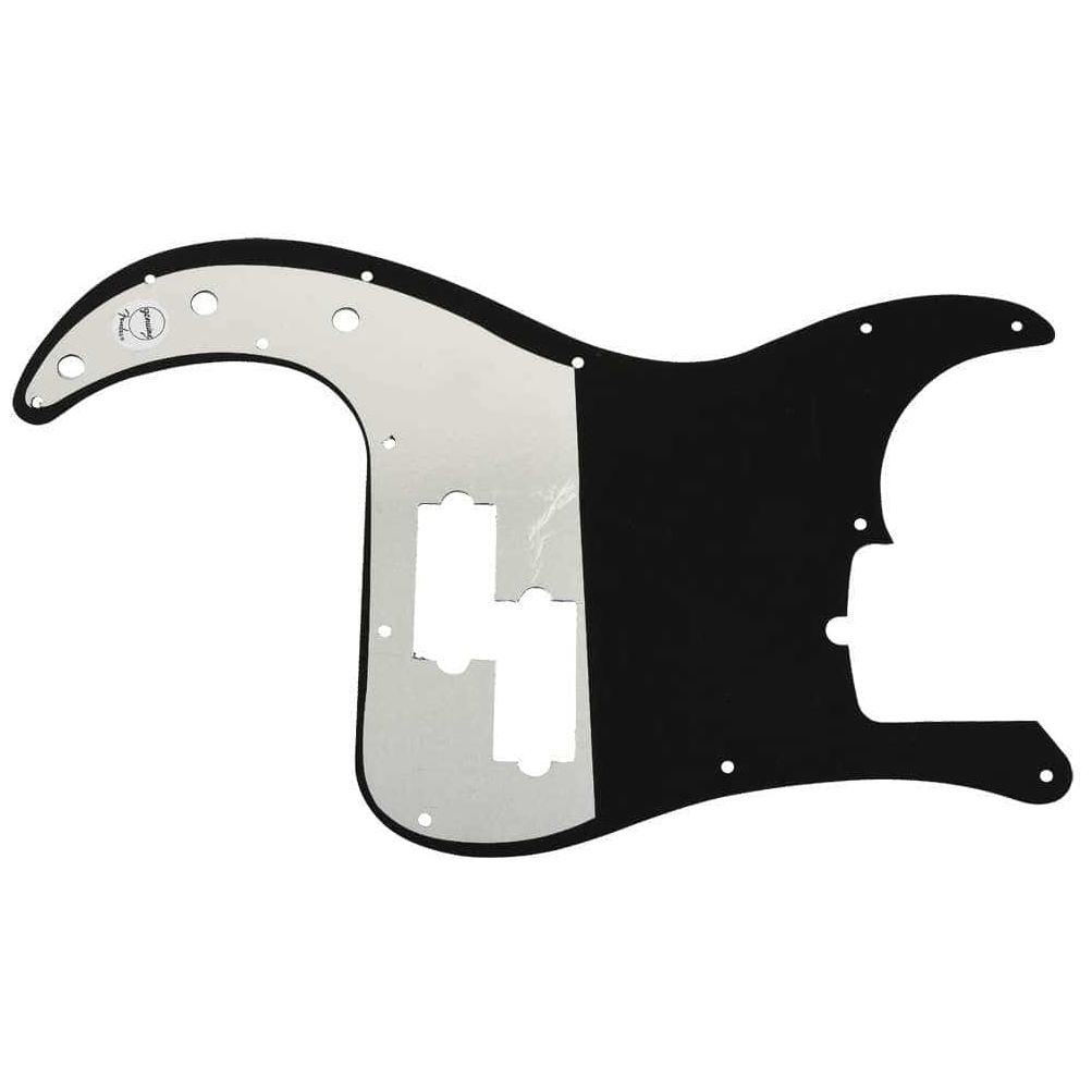 Fender - Fender Pickguard American Standard Precision Bass 3-Ply Black - 1