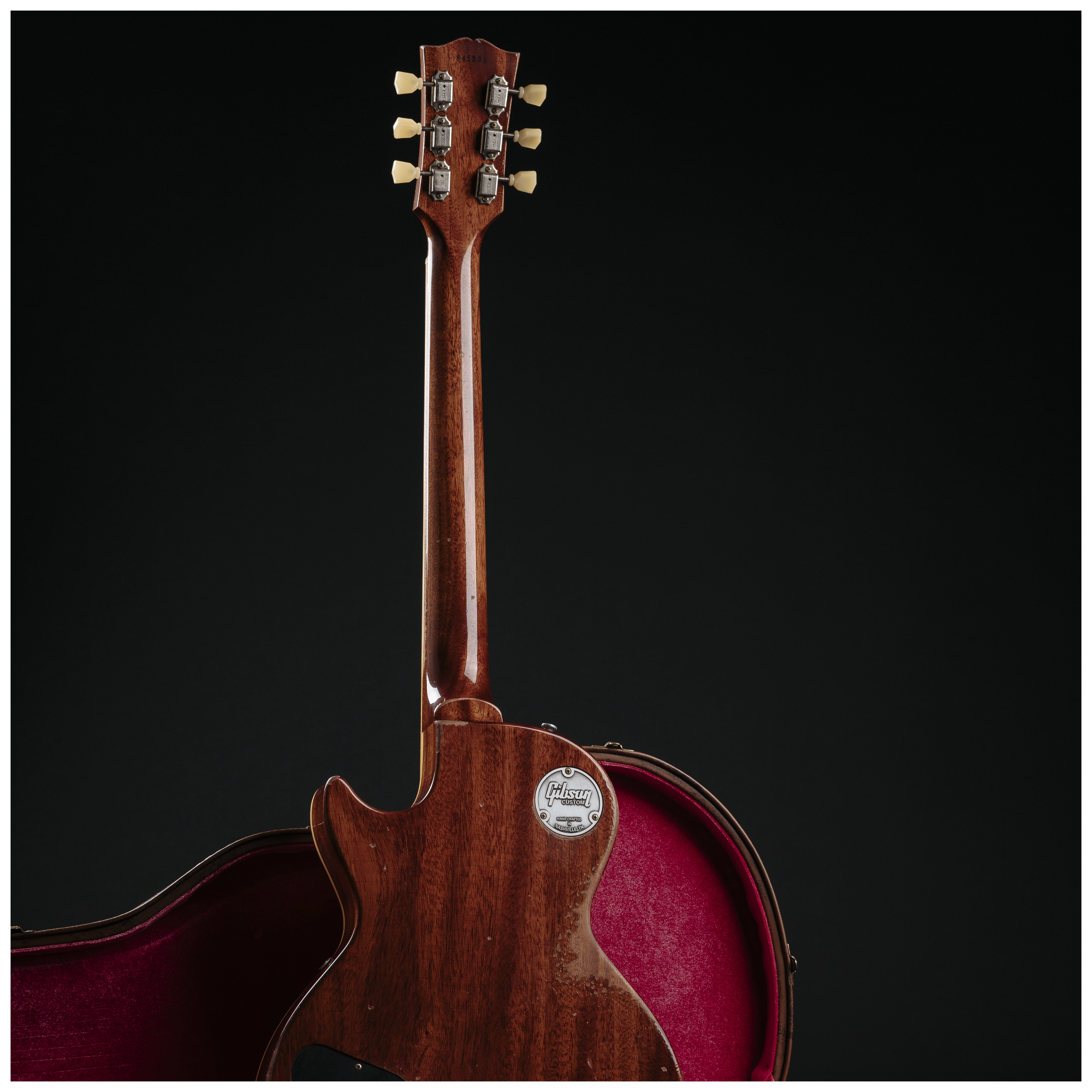 Gibson 1958 Les Paul Standard Reissue Heavy Aged Lemon Burst Murphy Lab #841201 32