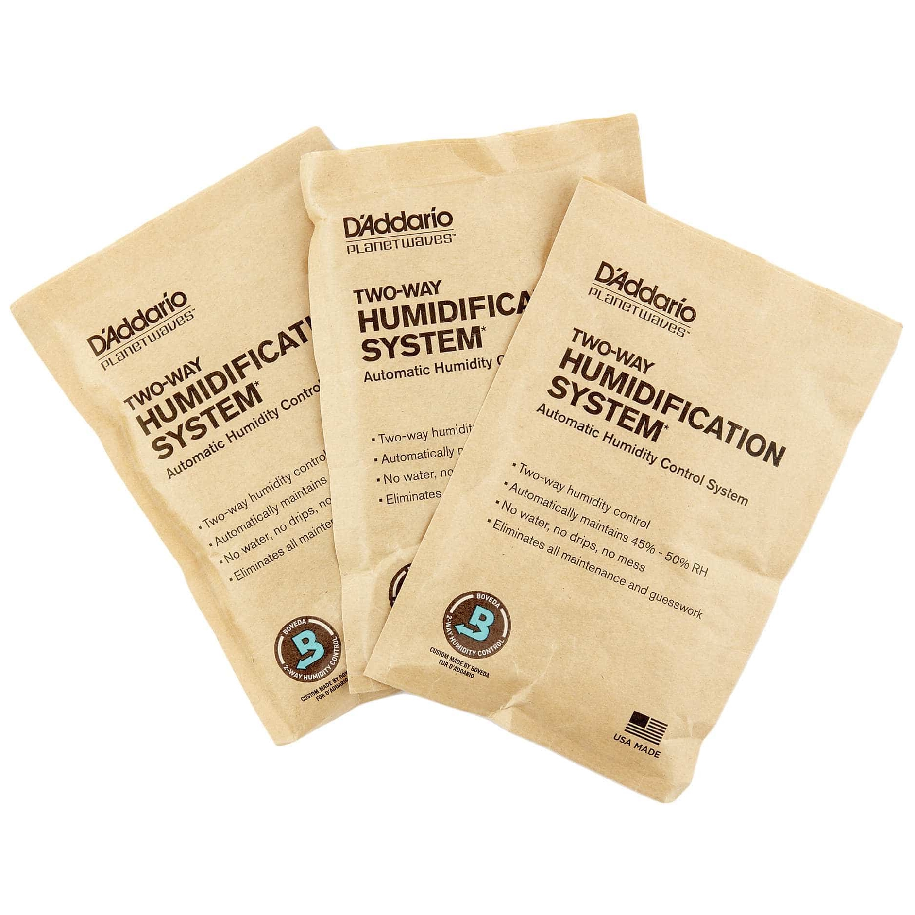 D’Addario - D’Addario PW-HPRP-03 - Humidipack - 3er Nachfüllpack - 2