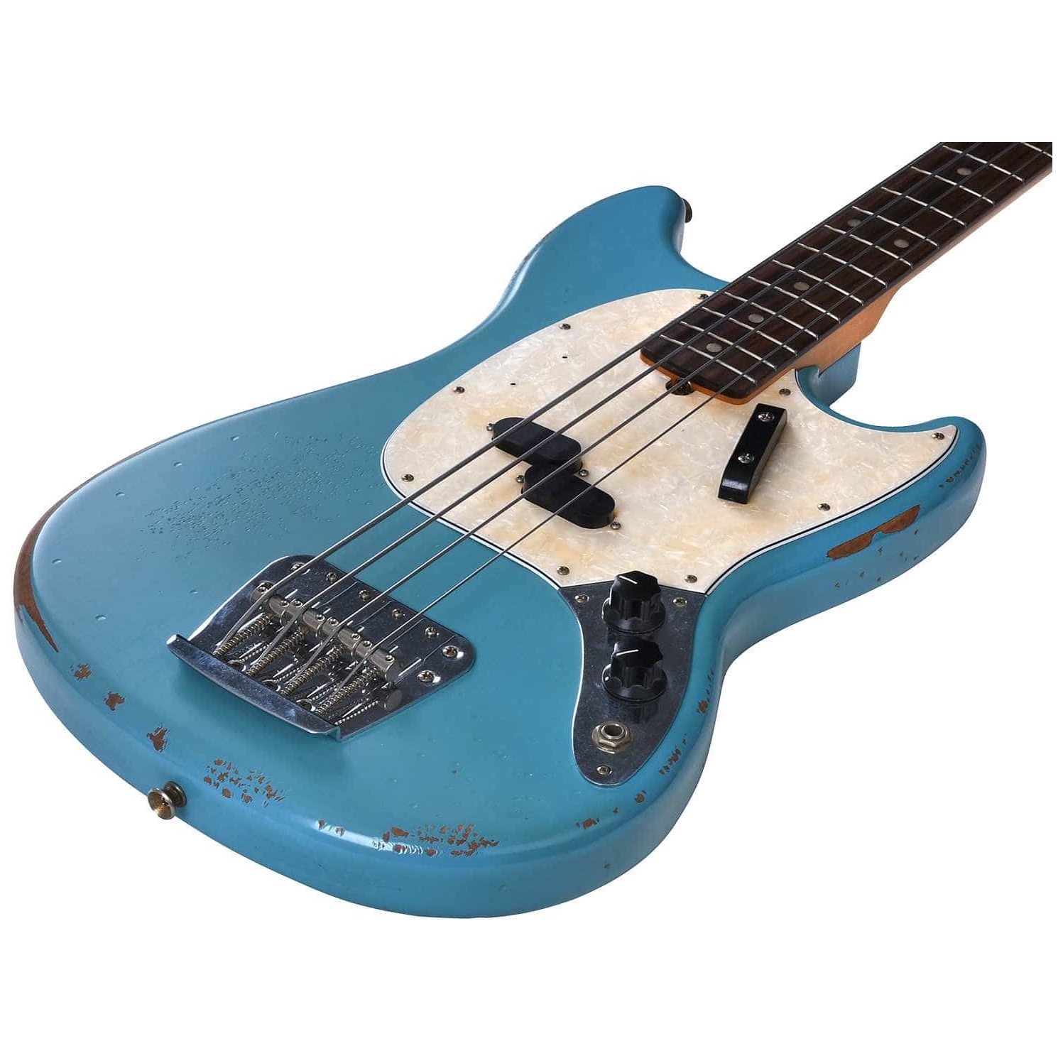 Fender Justin Meldal-Johnsen Road Worn Mustang Bass RW