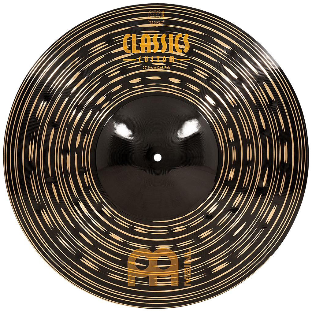 Meinl Cymbals CCD-CS4 - Classics Custom Dark Expanded Cymbal Set 6