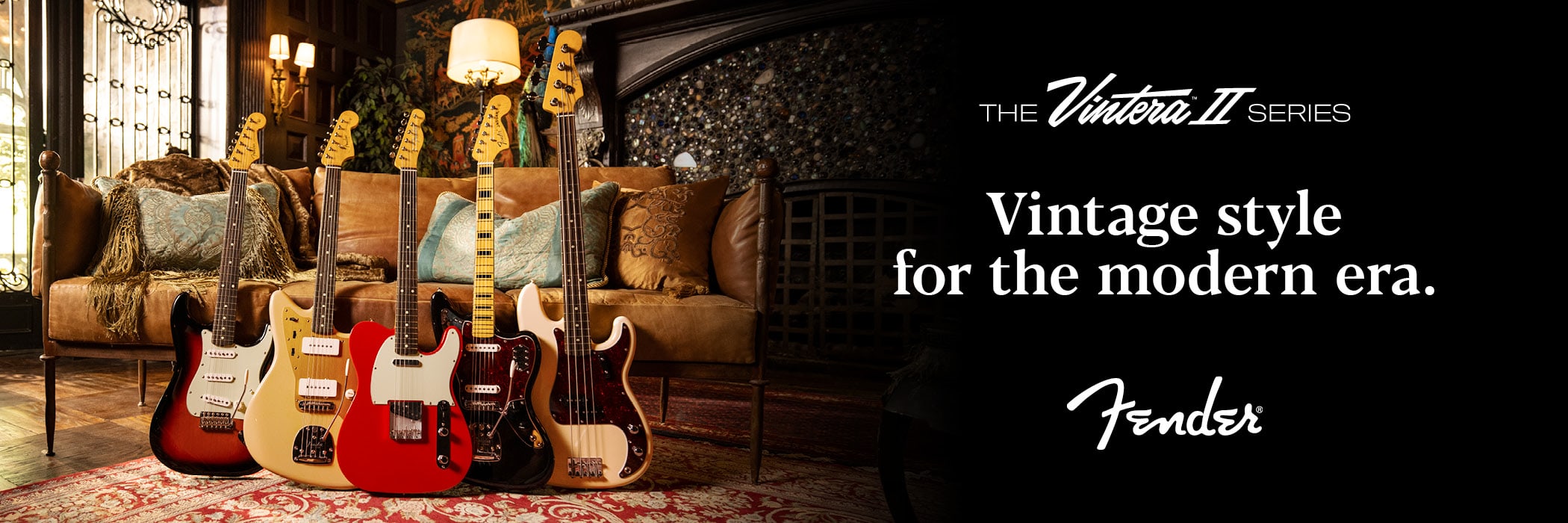 Banner für Fender Vintera II-Serie