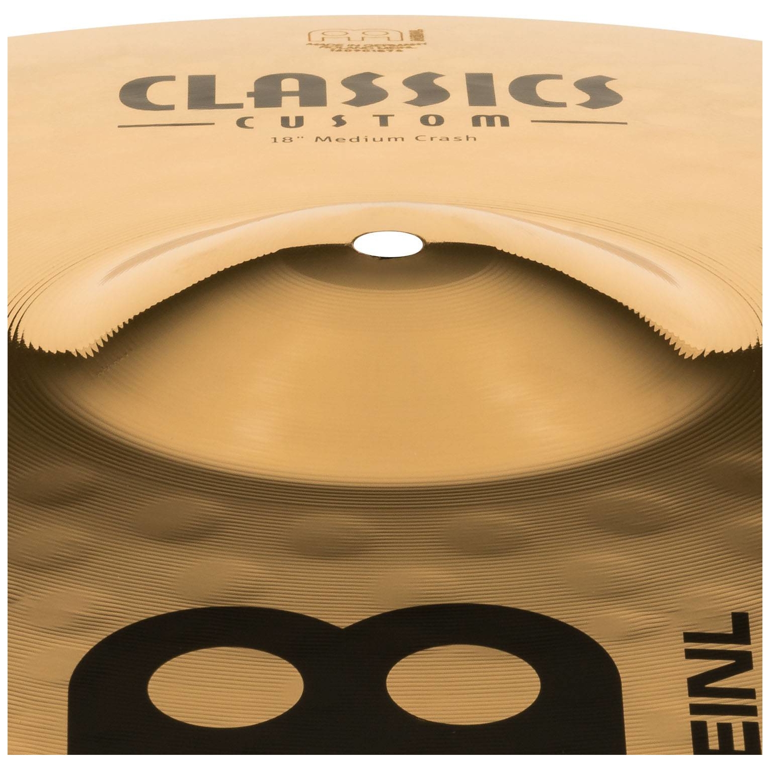 Meinl Cymbals - Meinl Cymbals CC18MC-B - 18 Classics Custom Brilliant Medium Crash - 3