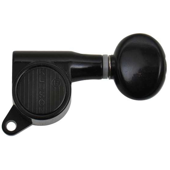 Kluson - Kluson MK6LB Roundbacks 6L 45 Grad Schwarz
