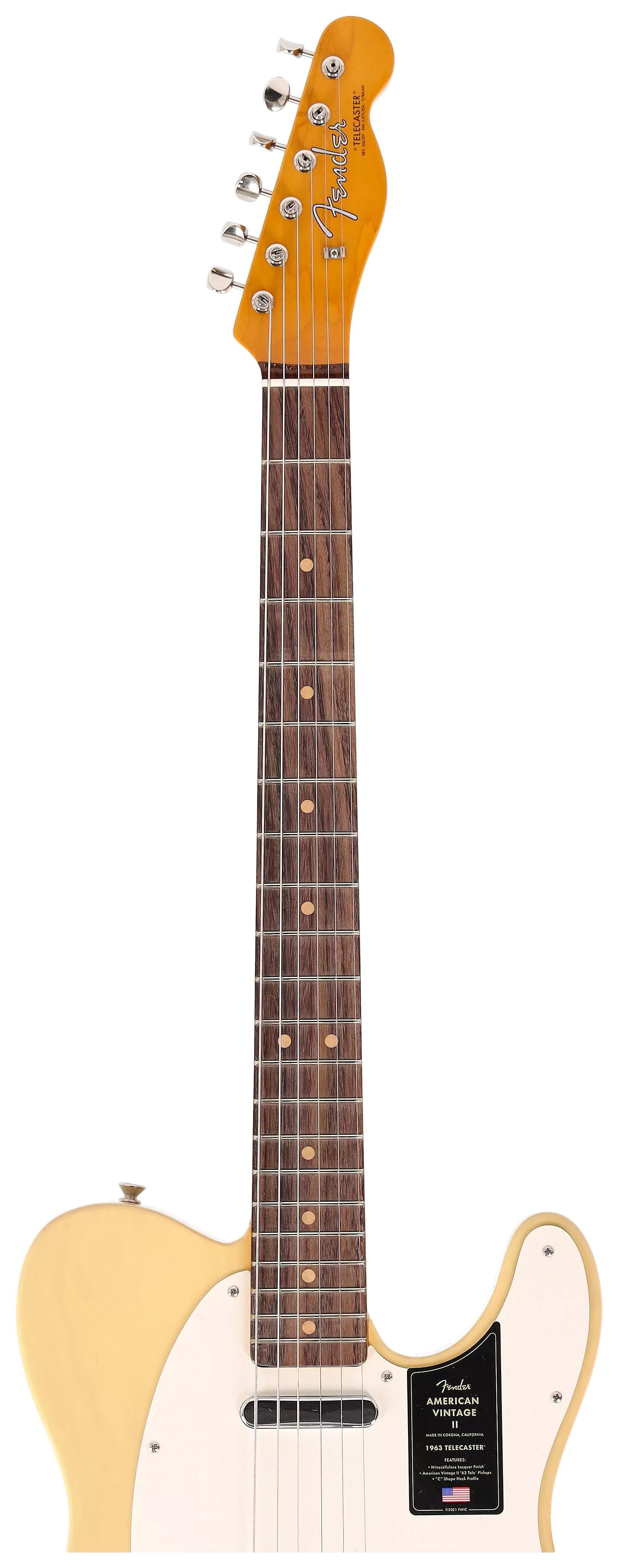 Fender American Vintage II 1963 Telecaster RW VBL 9