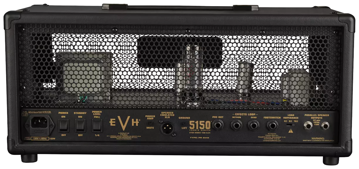 EVH 5150 Iconic Series 15W EL34 Head  Black