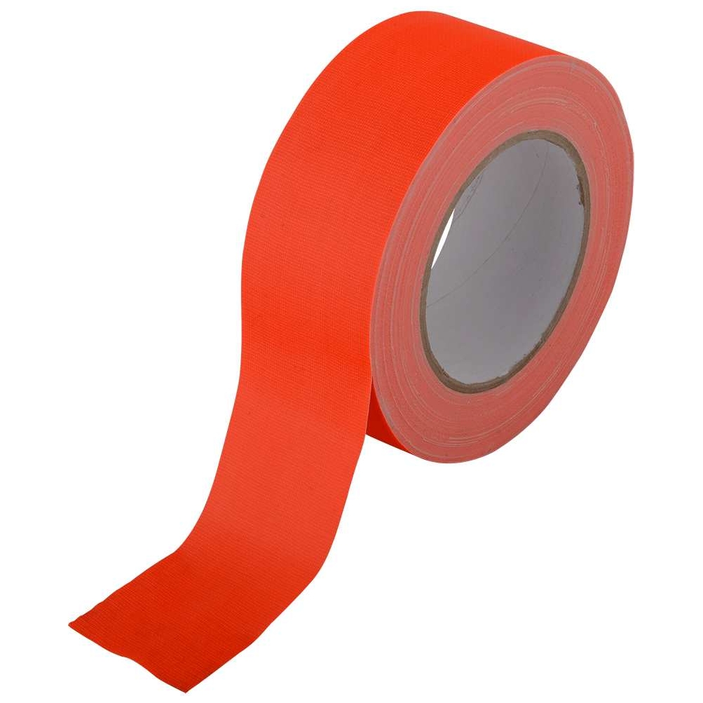 Roadtape - Roadtape Gewebe-Klebeband 50 mm x 25 Meter Neon Orange