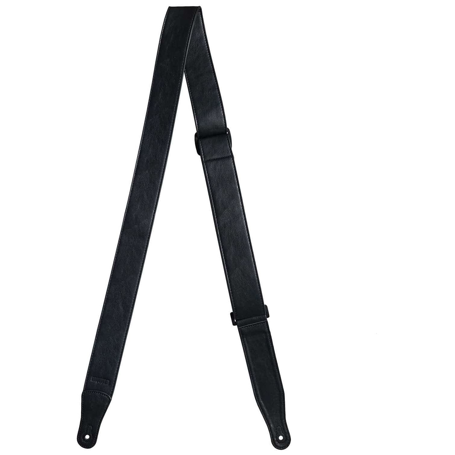 Richter - Richter Gitarrengurt Stronghold I Leatherette Black - 3