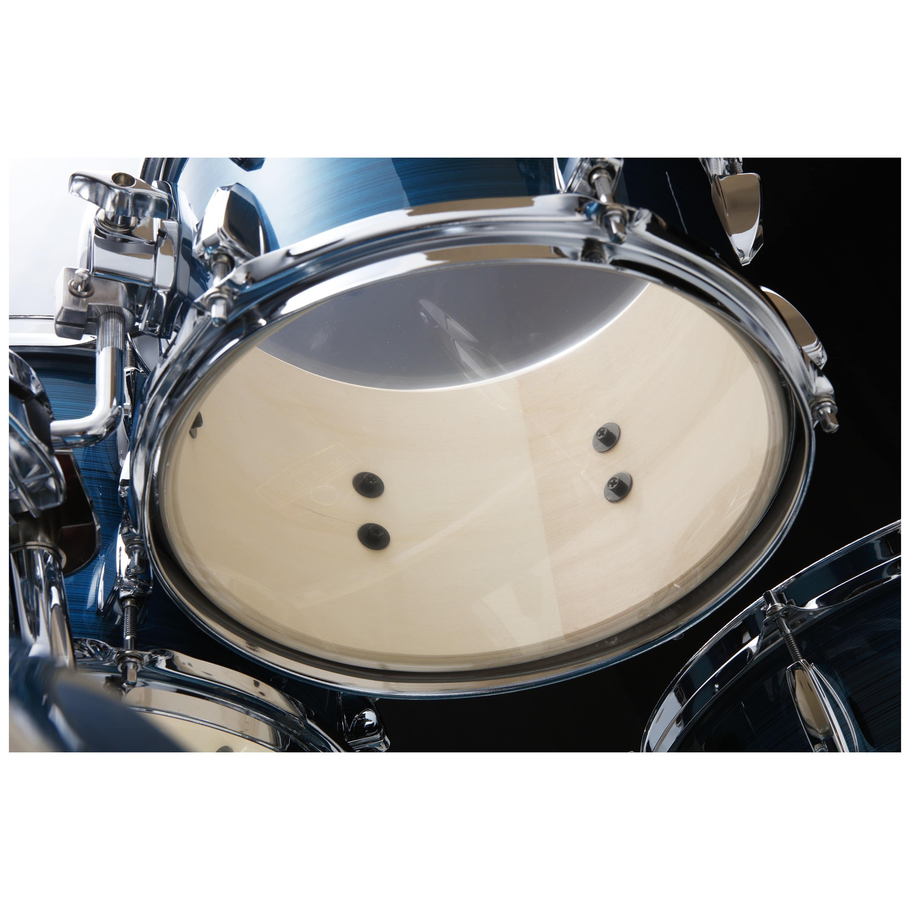 Tama IP52H6W-HLB Imperialstar Drumset 5 teilig - Hairline Blue/Chrom HW + MEINL Cymbals HCS Bronze 2