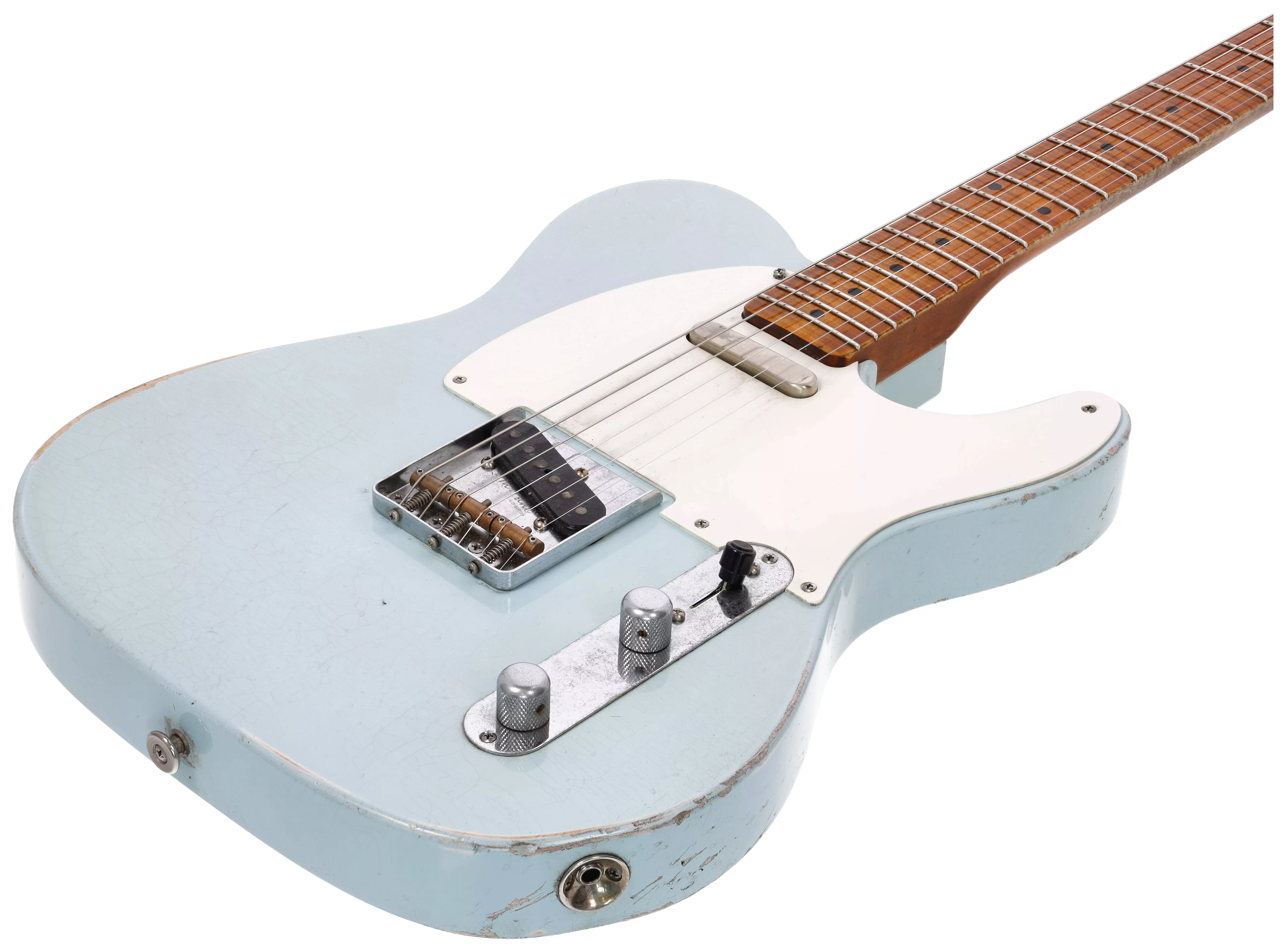 Haar Traditional T Aged MN Sonic Blue Swamp Ash#2 4