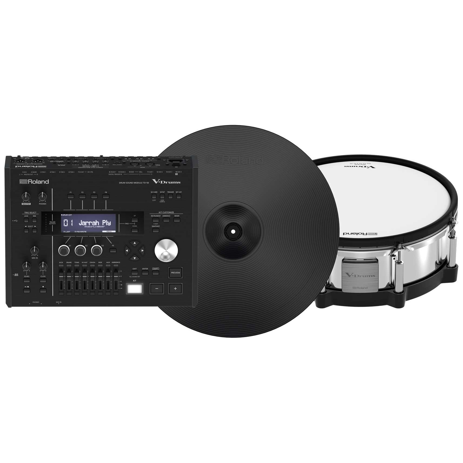 Roland TD-50DP Digital Upgrade Pack - E-Drum Set