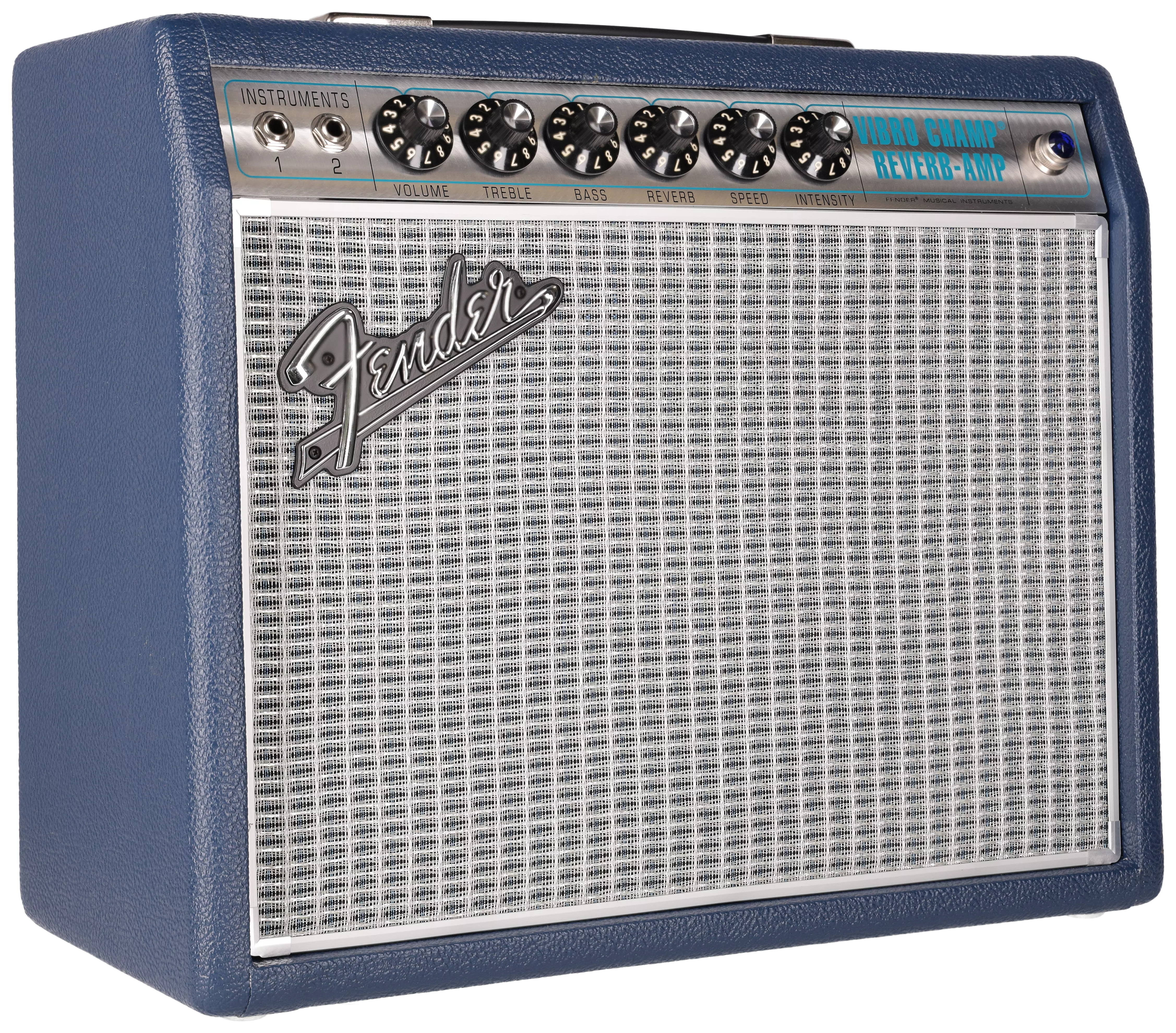 Fender LTD 68 Custom Vibro Champ Reverb Navy Blue 1