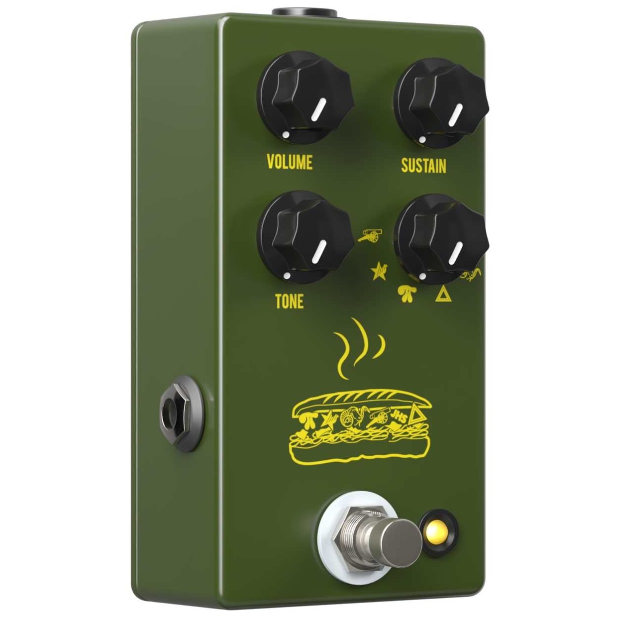 JHS Pedals - JHS Pedals Muffuletta Army Green Fuzz - 1