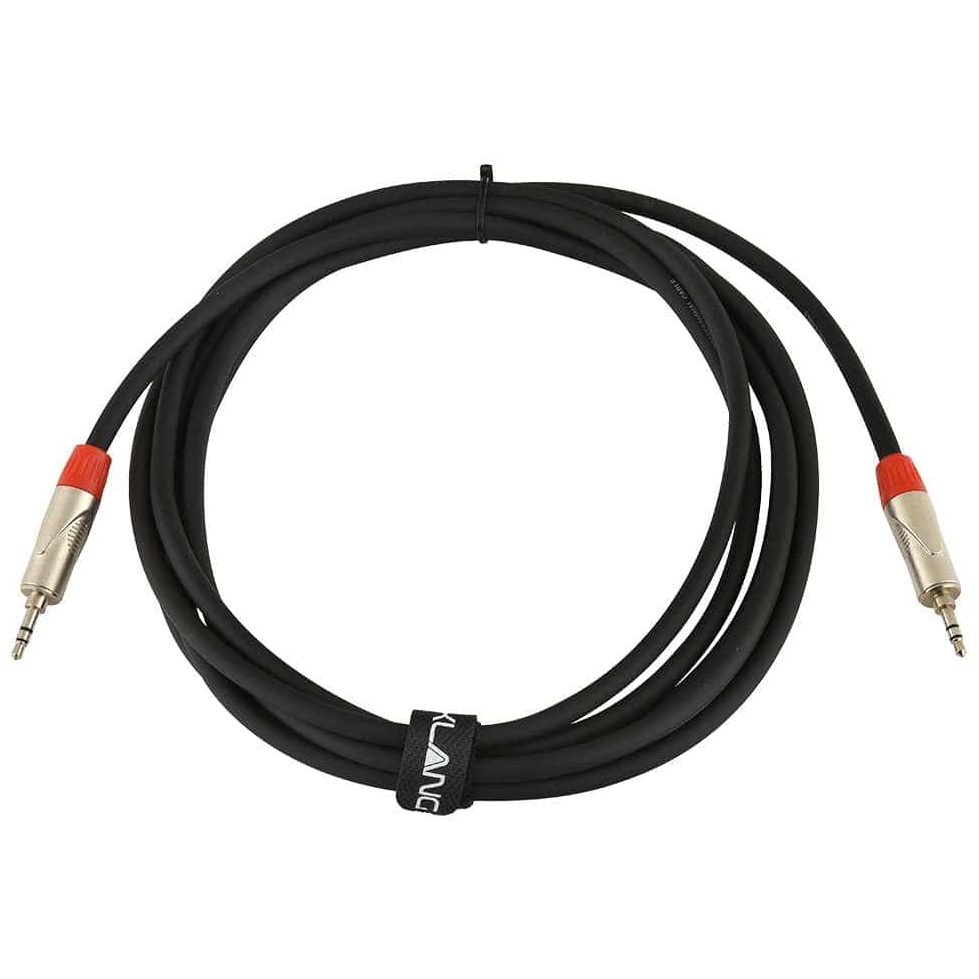 Klang - Klang Audiokabel, 3 Meter 3,5mm Klinke, stereo - 3,5mm Klinke, stereo
