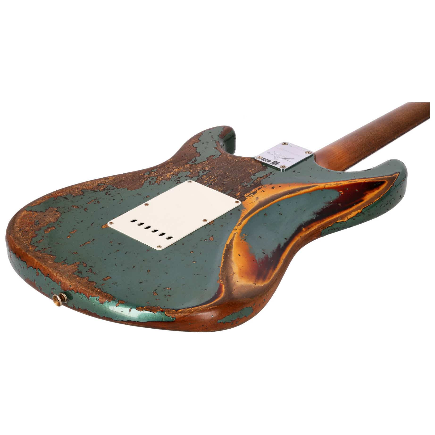 Fender LTD Custom Shop 1961 Stratocaster Roasted Super Heavy Relic Aged Sherwood Metallic over 3TS 13