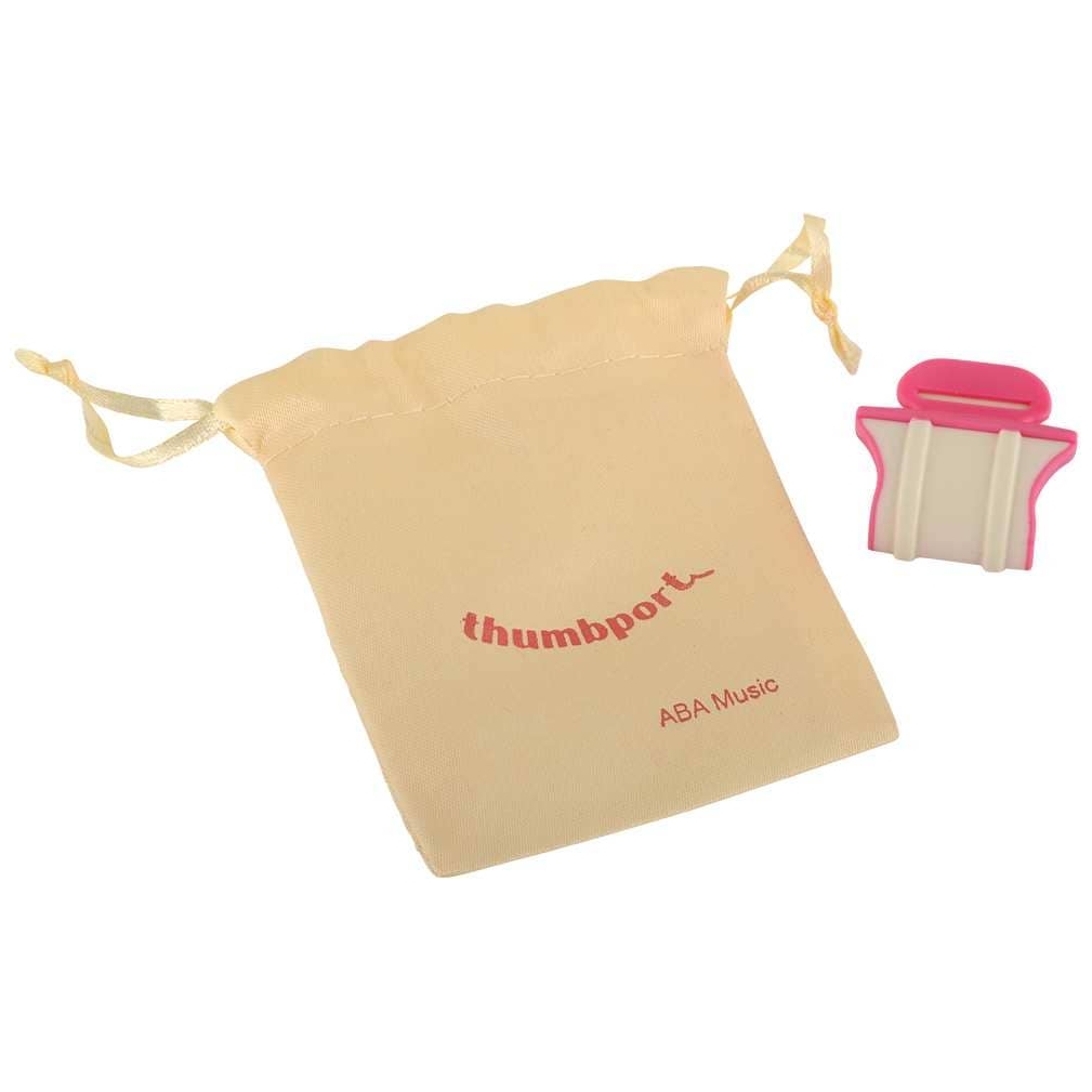 Thumbport - Thumbport Daumenstütze für Querflöte Rosa Elfenbein - 1
