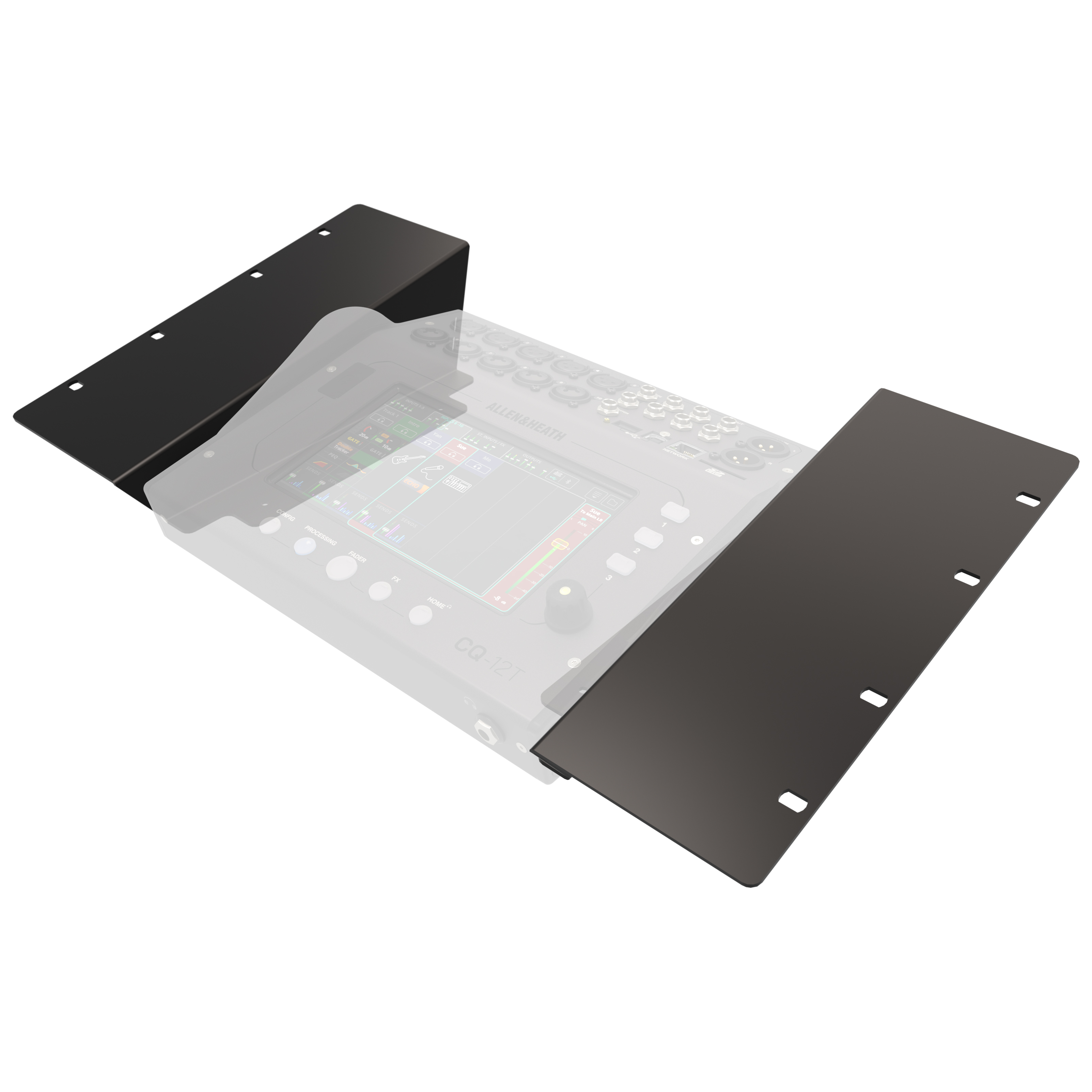 Allen & Heath Rackmount Kit für CQ12T 1