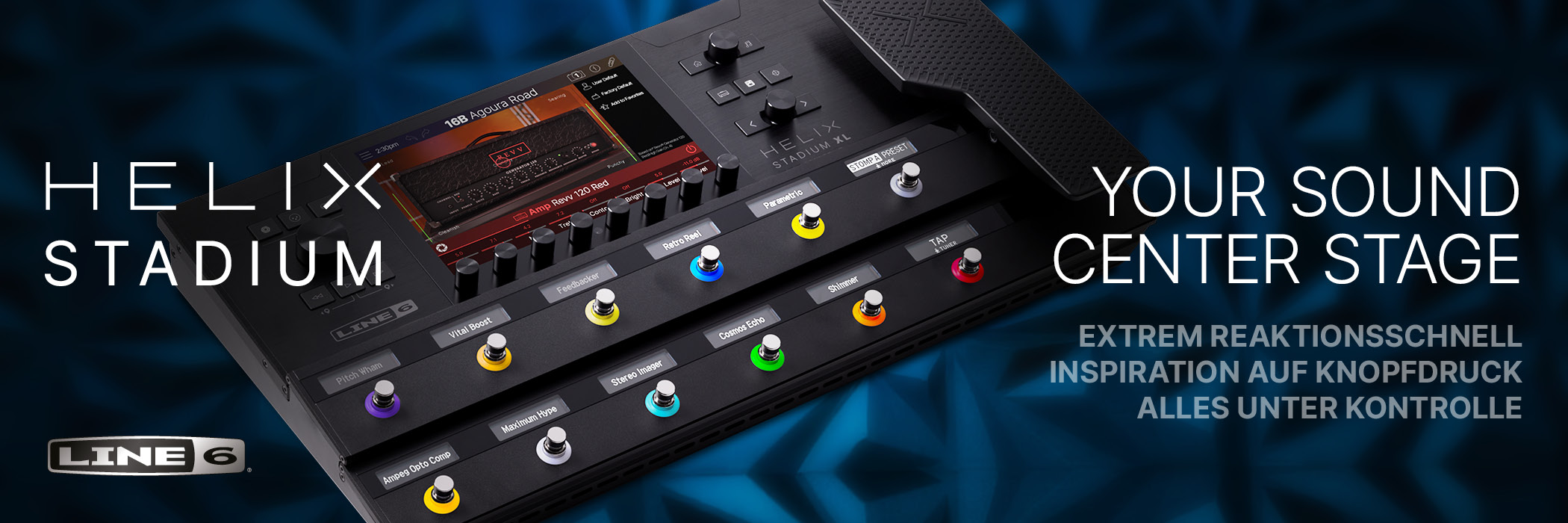 Banner für Line 6 Helix Stadium XL