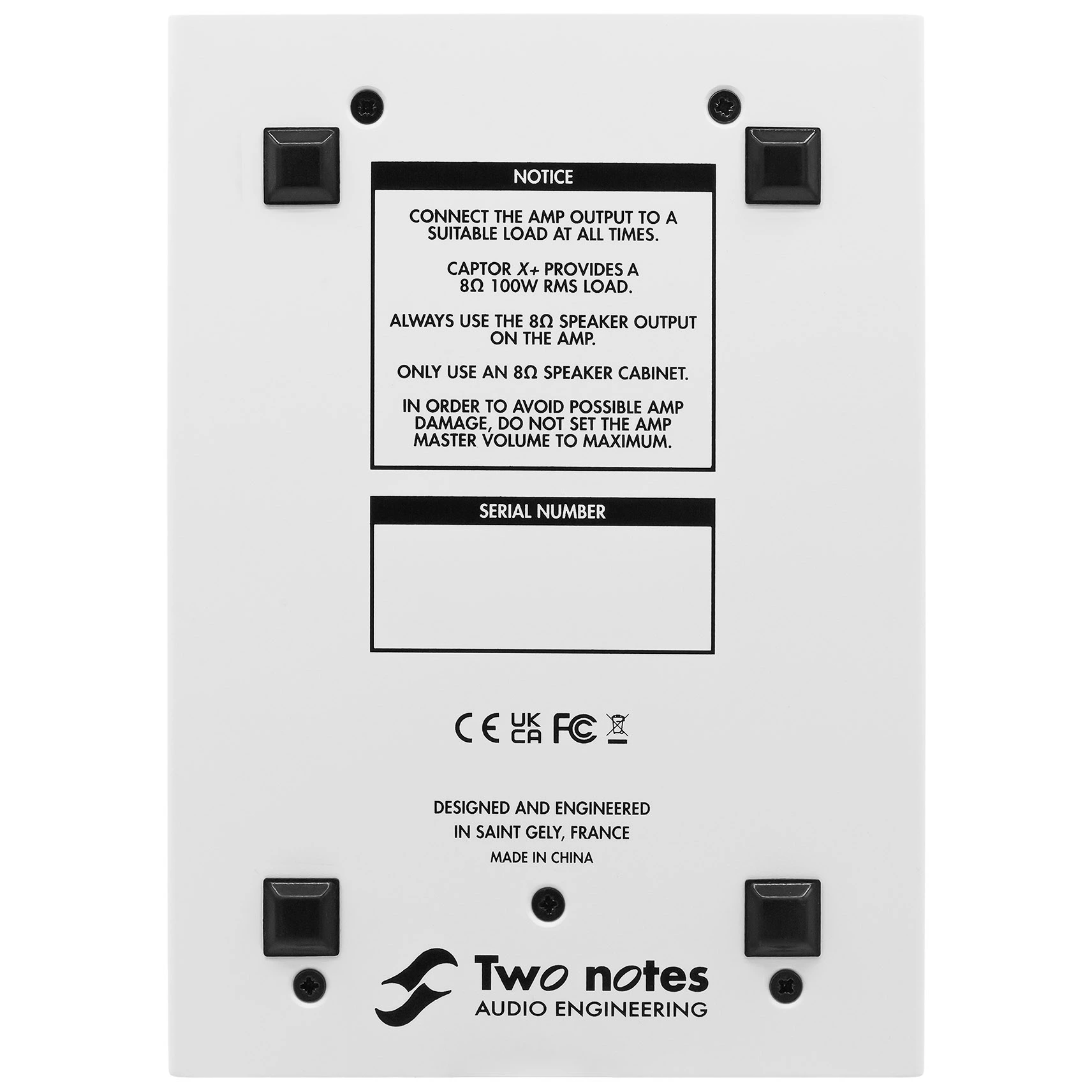 Two Notes Captor X + 8 Ohms 6