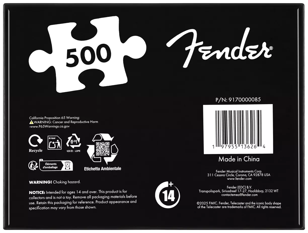 Fender Telecaster Puzzle 1