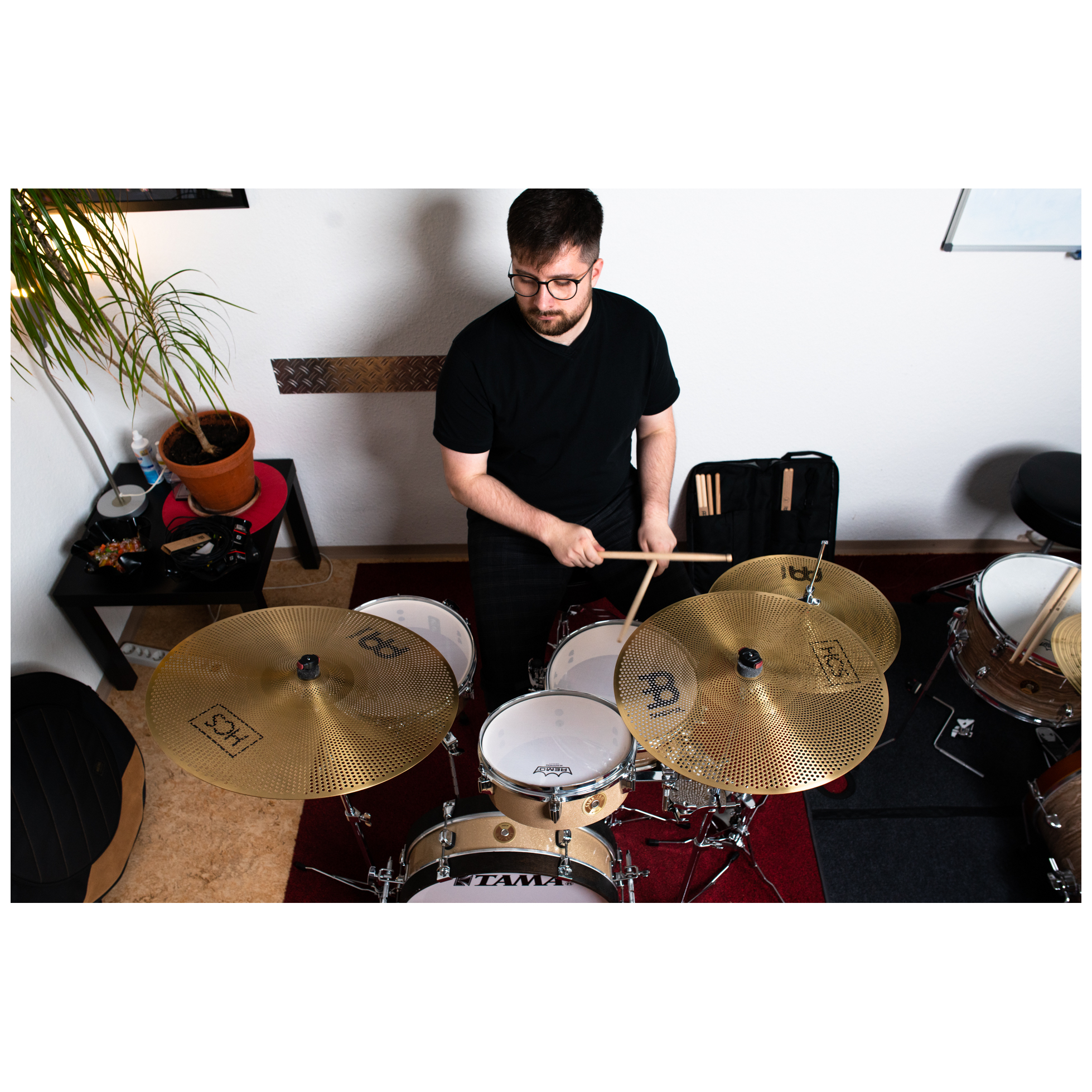 Meinl Cymbals P-HCS141620 - Practice HCS Cymbal Set 10