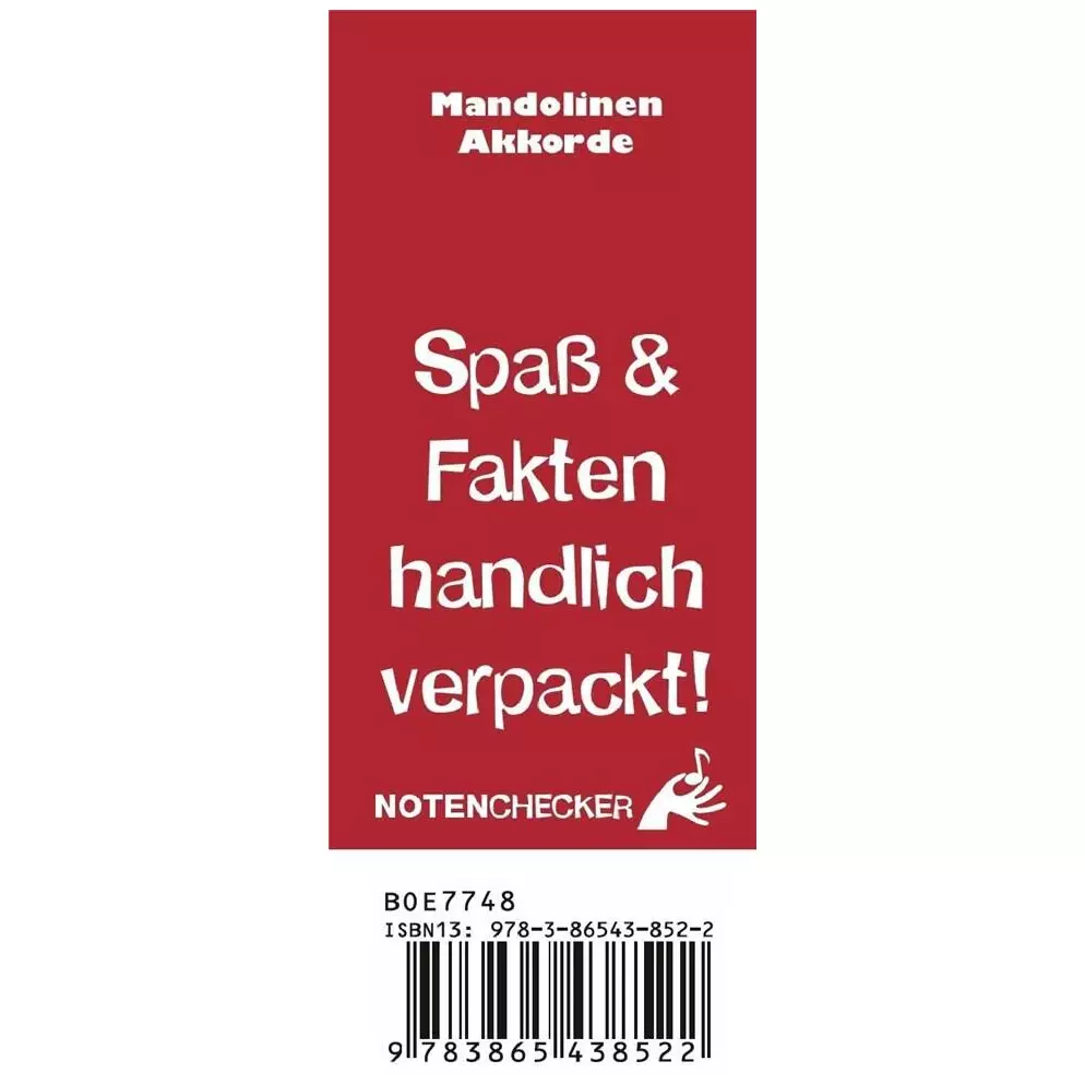 Bosworth Edition Notenchecker Mandolinen-Akkorde 1