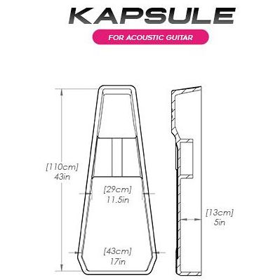 Gruv Gear Kapsule Hybrid-Case Acoustic Guitar 6