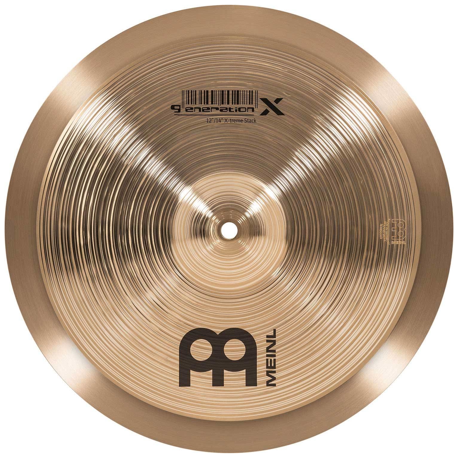 Meinl Cymbals GX-12/14XTS - 12"/14" Generation X X-treme Stack 