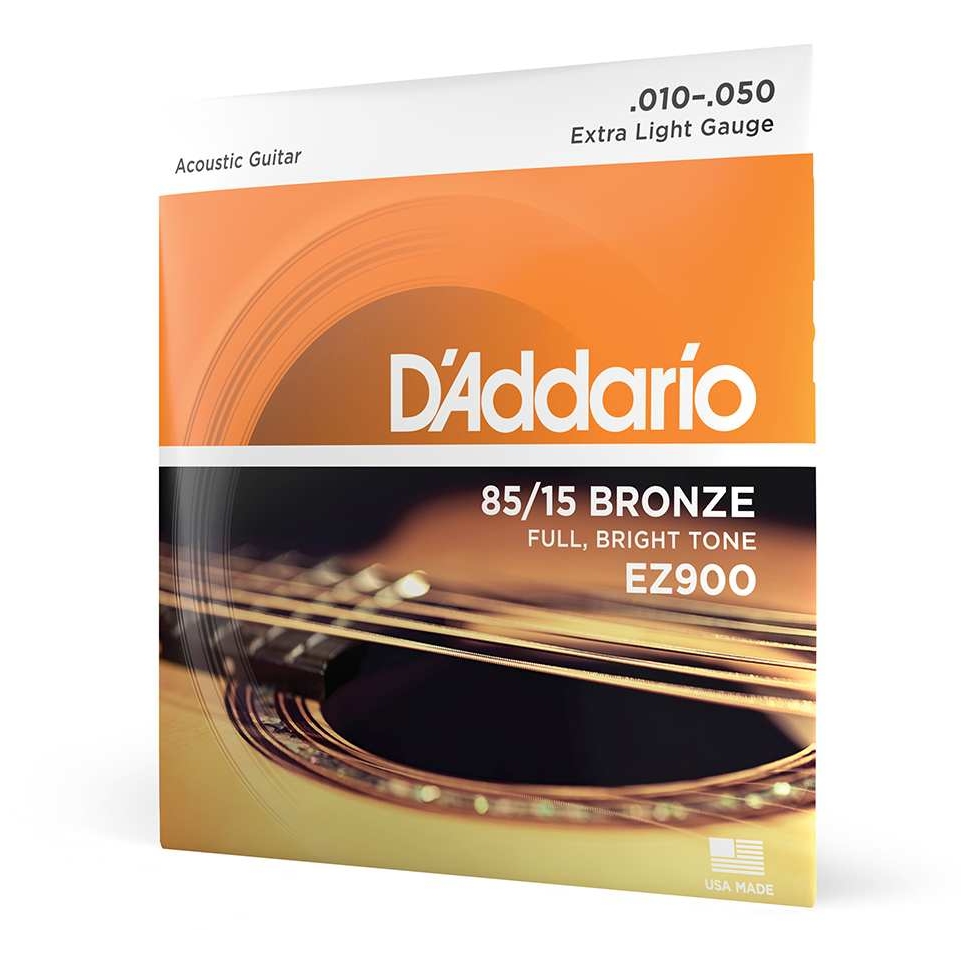 D’Addario - D’Addario EZ900 - Acoustic 85 15 Bronze 010-050 - 4