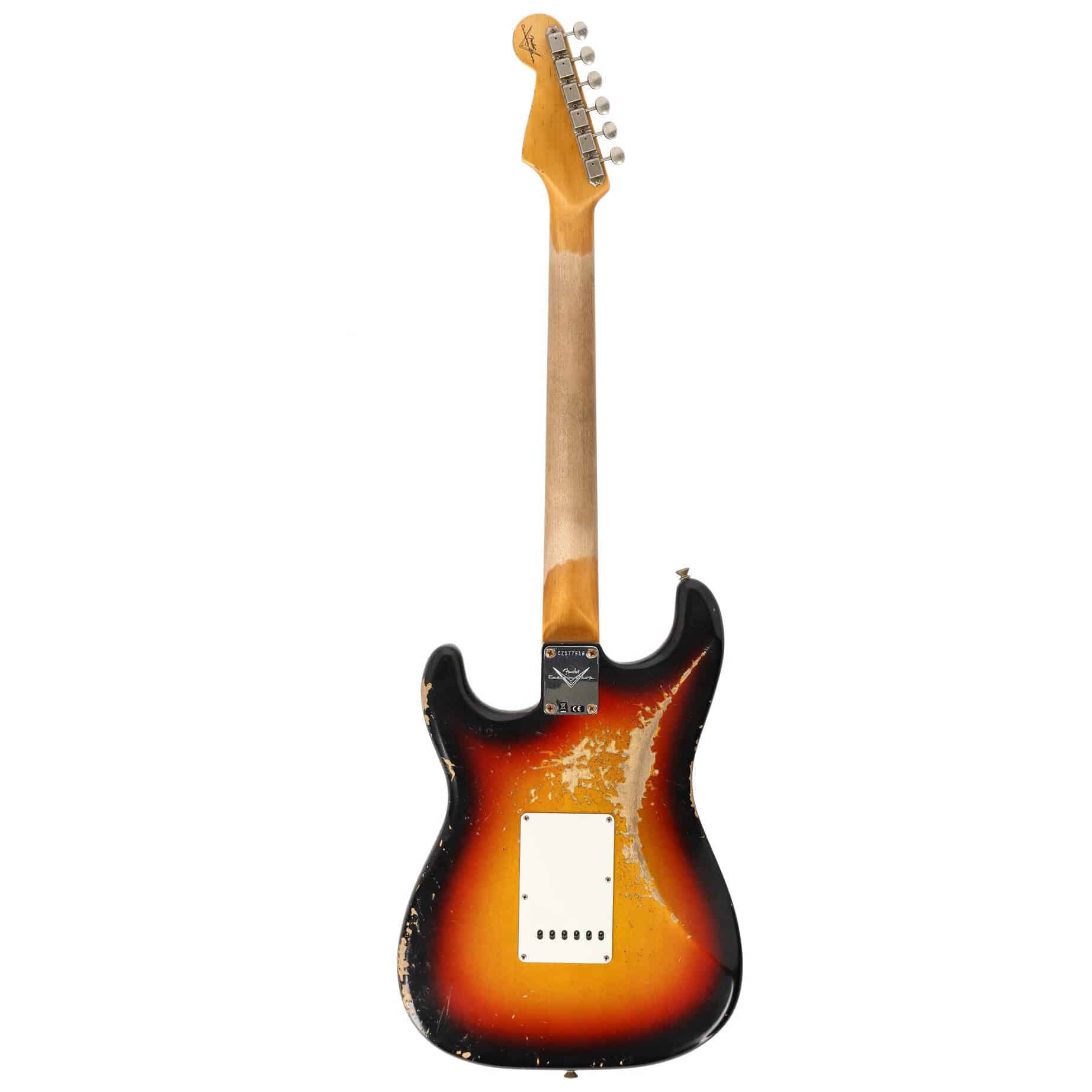 Fender Custom Shop 1960 Stratocaster HVYREL 3TS 2