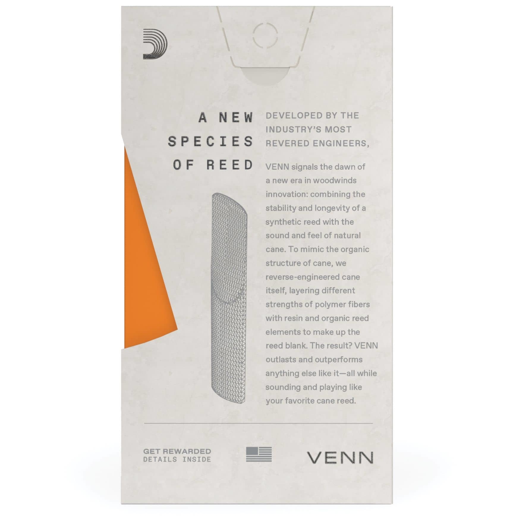 D’Addario Woodwinds - D’Addario Woodwinds VENN Tenor Saxophone G2 - 3.0+ - 2
