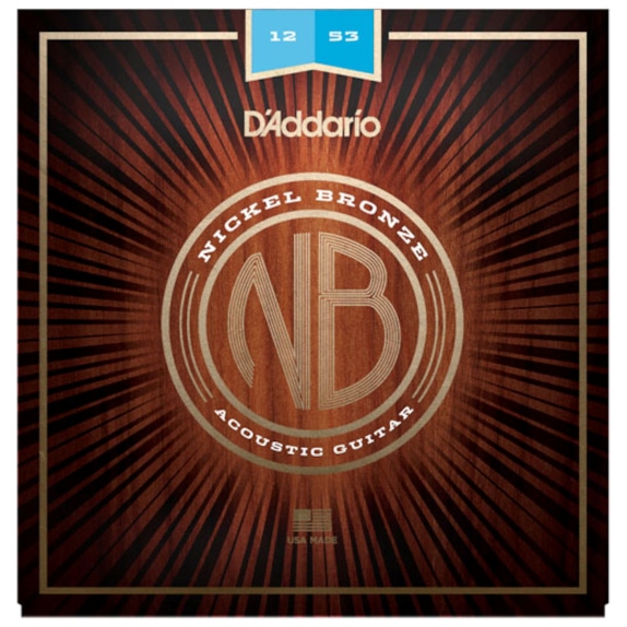 D’Addario NB1253 - NB Acoustic Nickel Bronze | 012-053