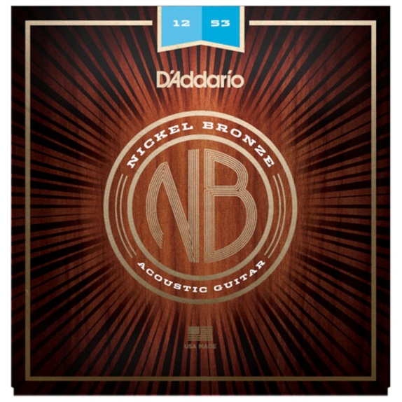 D’Addario - D’Addario NB1253 - NB Acoustic Nickel Bronze 012-053