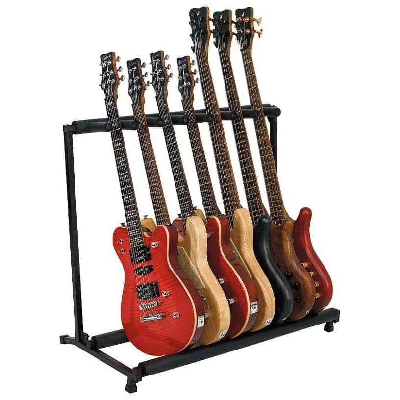 RockStand RS 20882 B/1 FP Mehrfachgitarrenständer Flat Pack für 7 Instrumente