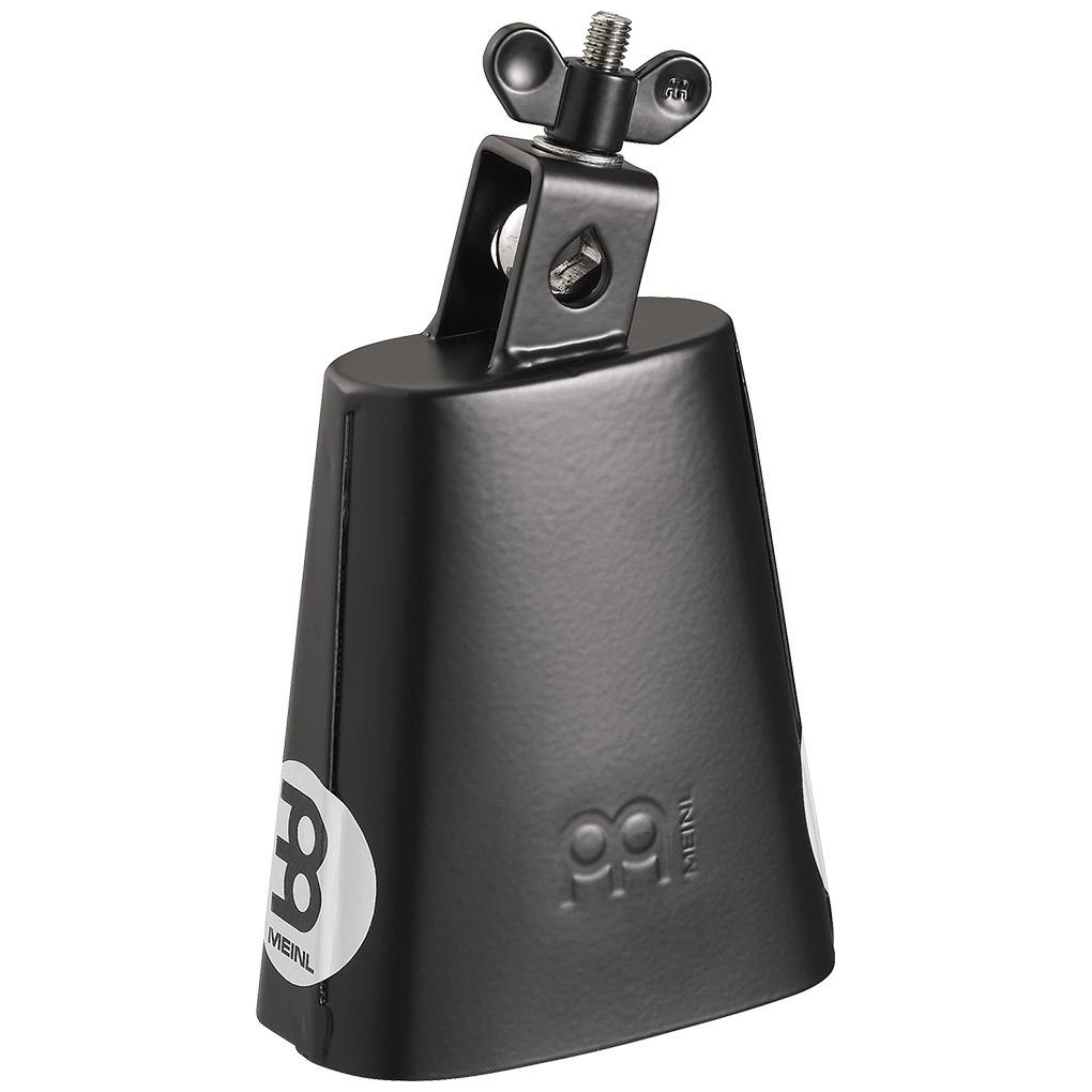 Meinl Percussion - Meinl Percussion SL475-BK - 4 3 4 Black Finish Cowbell, Mini Cha Cha Cowbell