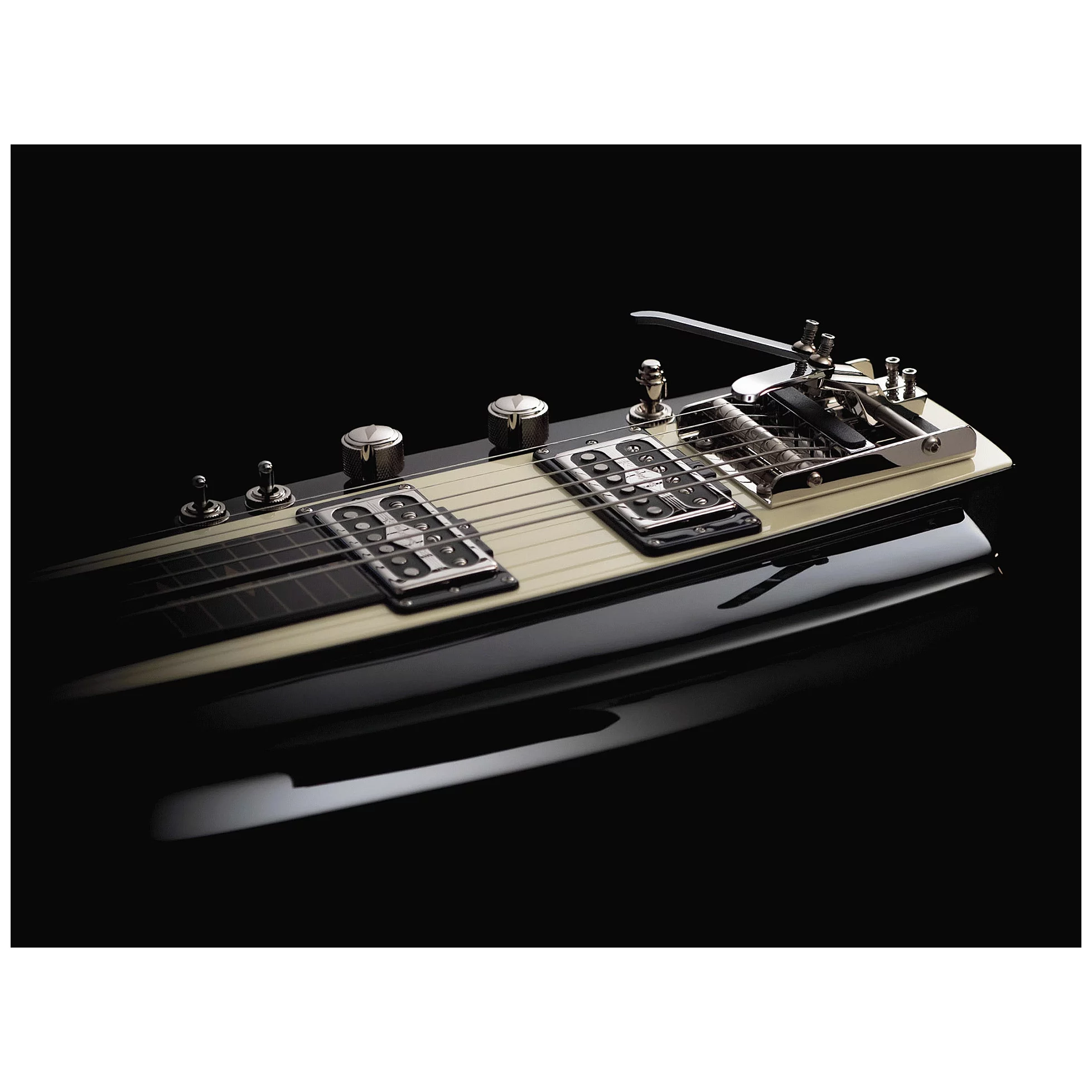 Duesenberg Fairytale SplitKing Ivory & Black