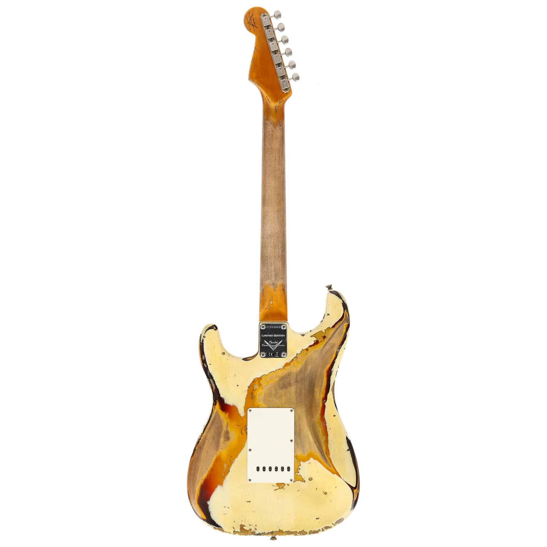 Fender LTD Custom Shop 1959 Stratocaster RW Super Heavy Relic AVW over Chocolate 3CS 2