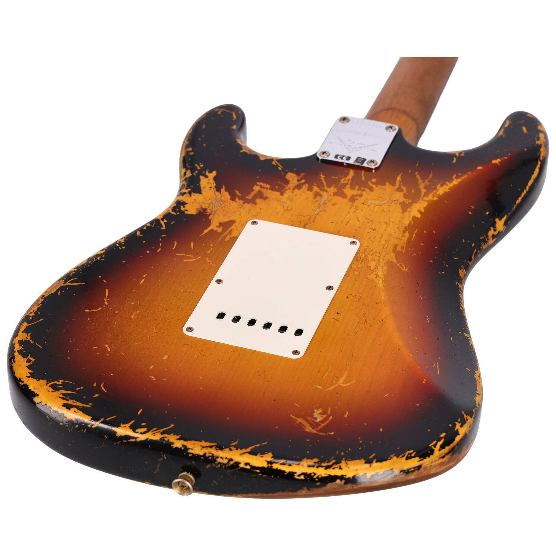 Fender Custom Shop 1961 Stratocaster Roasted Super Heavy Relic Aged 3 Color Sunburst 7 Fender Custom Shop 1961 Stratocaster Roasted Super Heavy Relic Aged 3 Color Sunburst 7