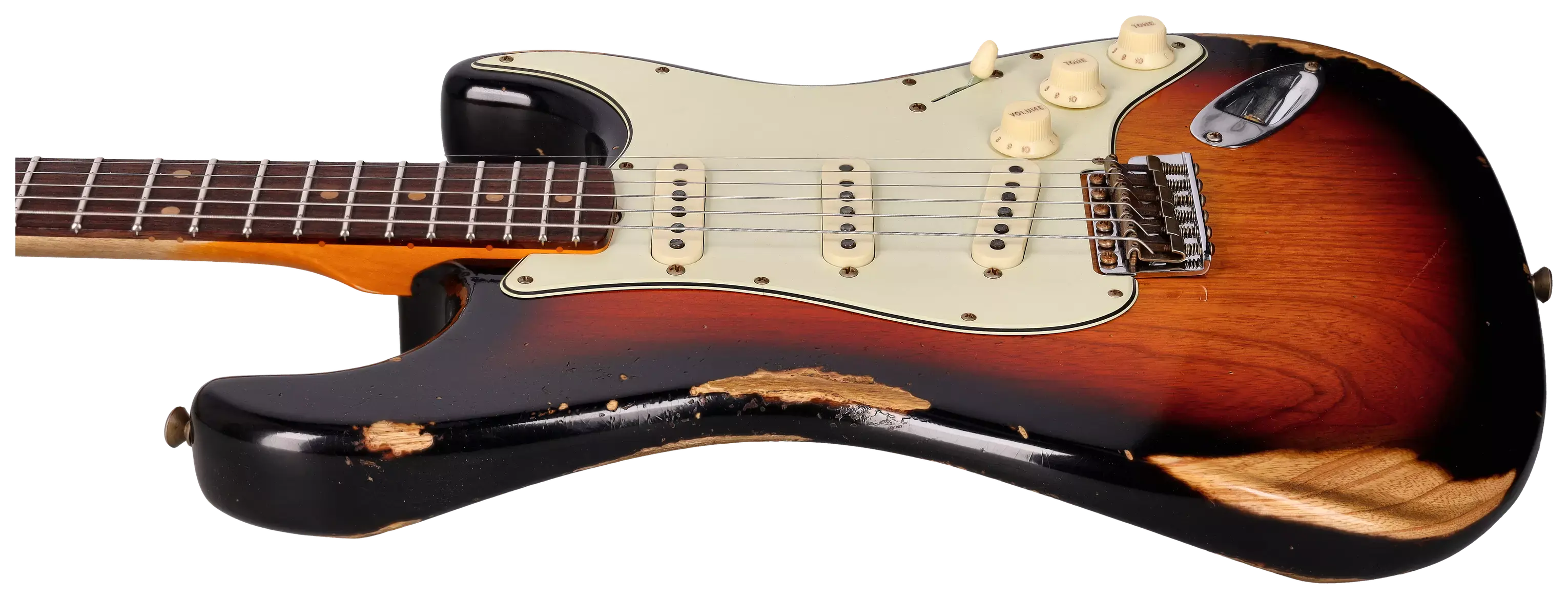 Fender LTD Custom Shop Roasted 62 Stratocaster Heavy Relic Faded Aged 3-Color Sunburst #1 13