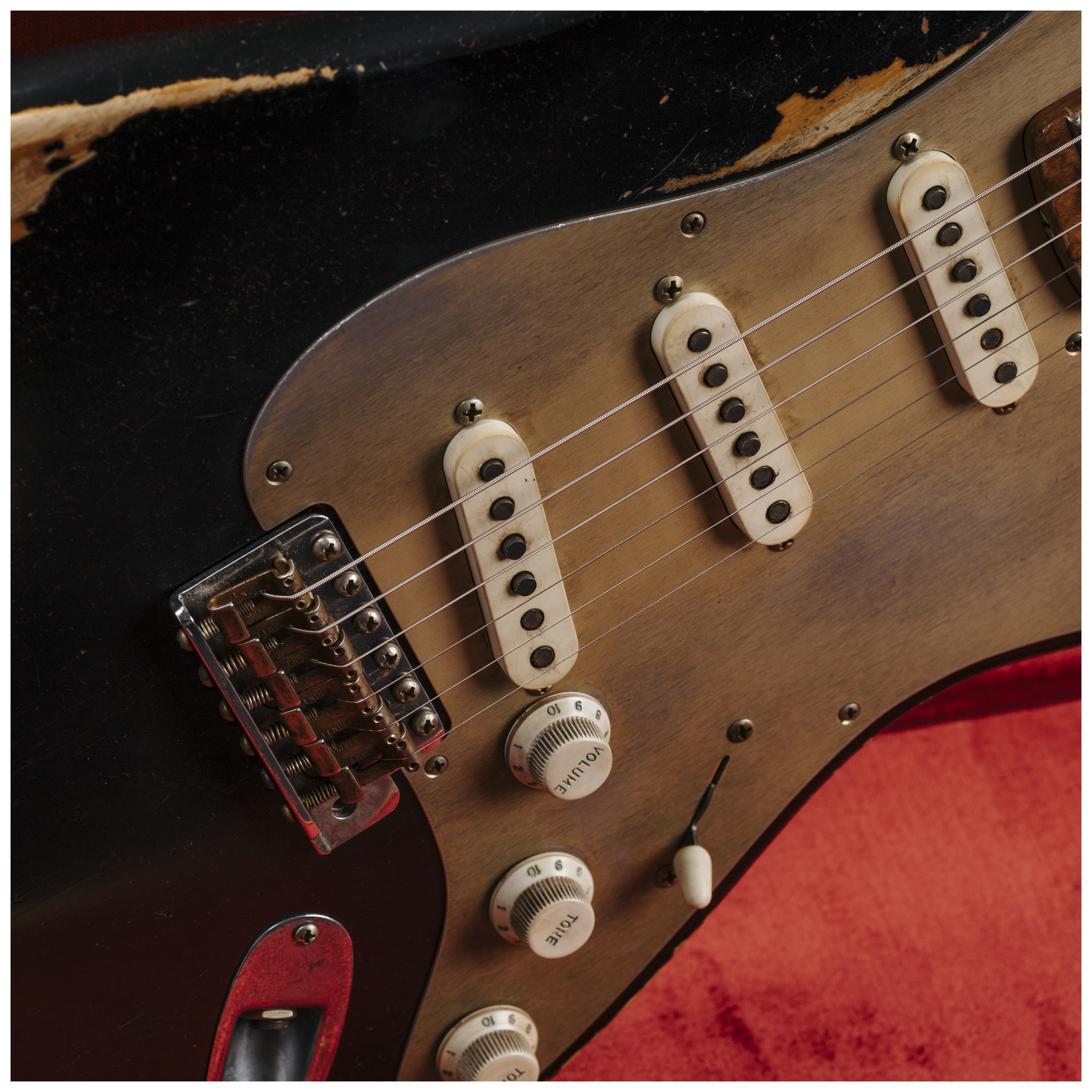 Fender Custom Shop 50´s Stratocaster HVYREL BLK over VB MBAH #R129489 29