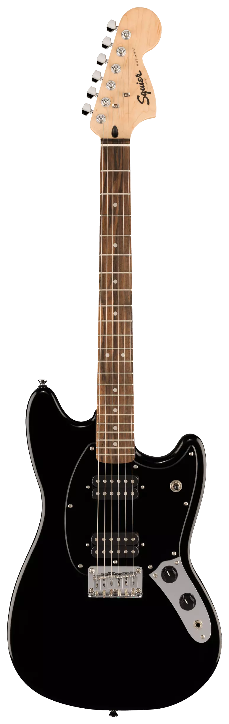 Squier by Fender Sonic Mustang HH LRL BLKPG BLK