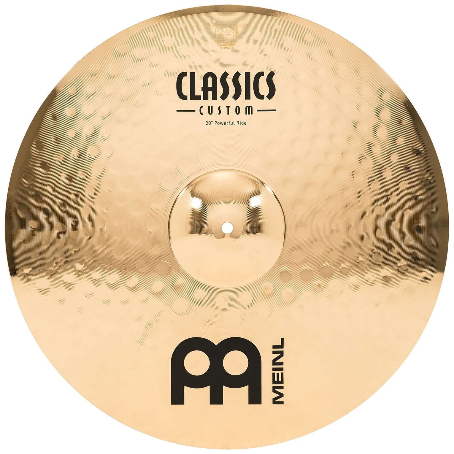 Meinl Cymbals CC20PR-B - 20" Classics Custom Brilliant Powerful Ride