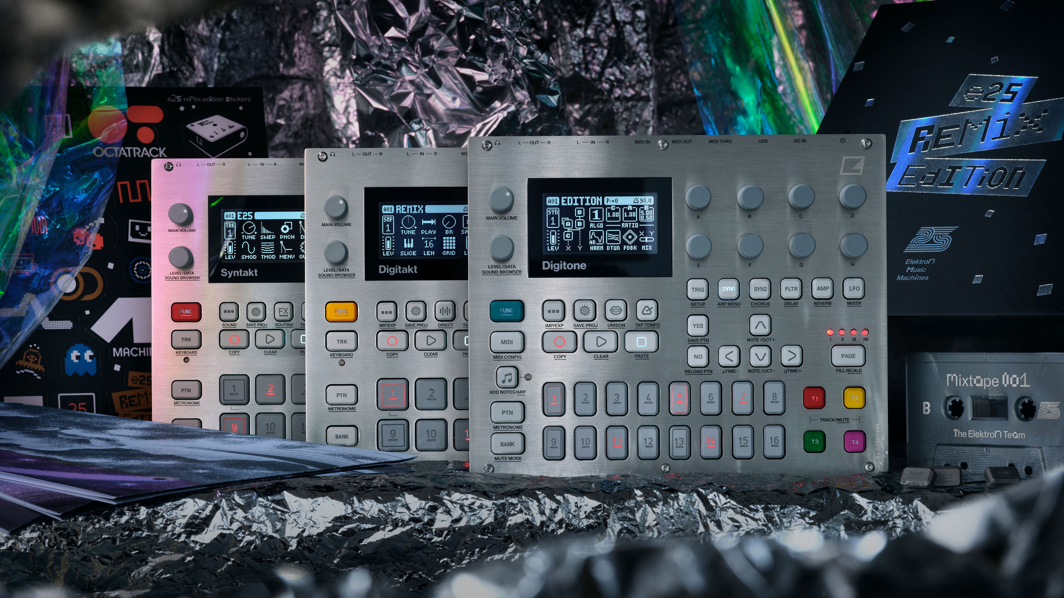 Image of Elektron e25 remix edition hero