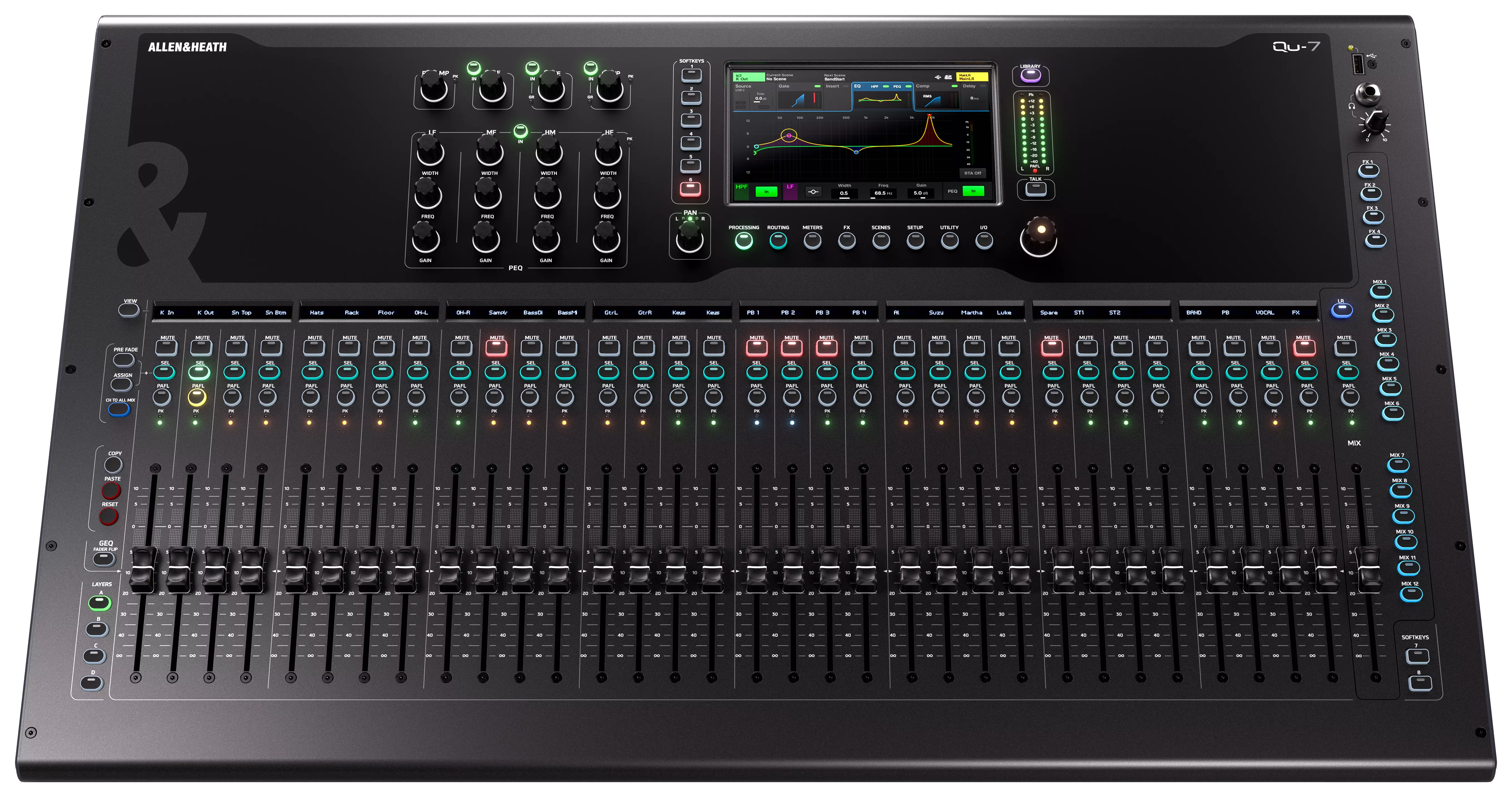 Allen & Heath Qu-7 3